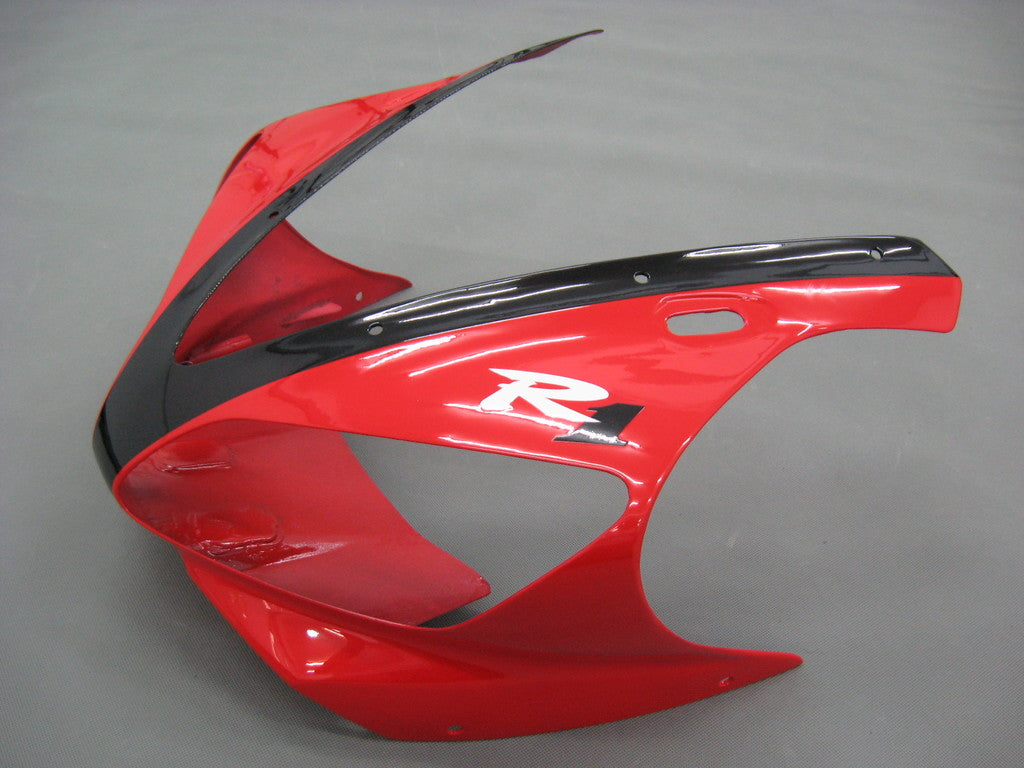 2000-2001 Yamaha YZF-R1 Red White Black YZF Racing Fairings Generic