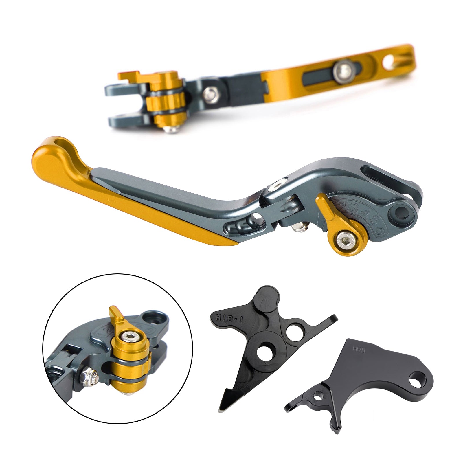 2022-2024 HONDA CRF1100L Africa Twin Adjustable Clutch Brake Lever