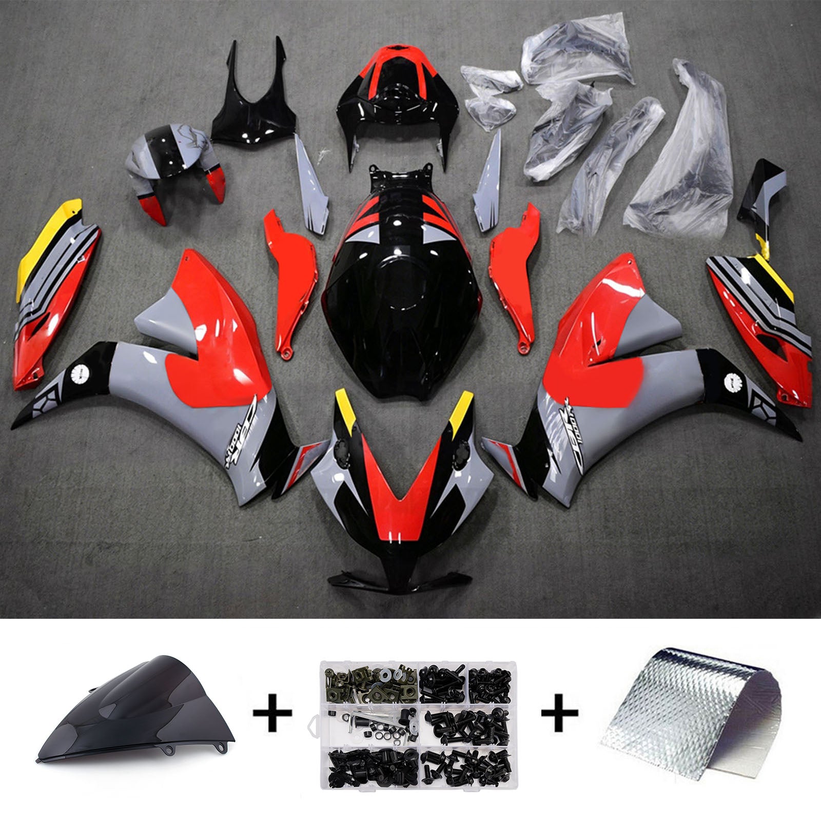 Injection Fairing Kit Bodywork Plastic ABS For Honda CBR1000RR 2012-2016