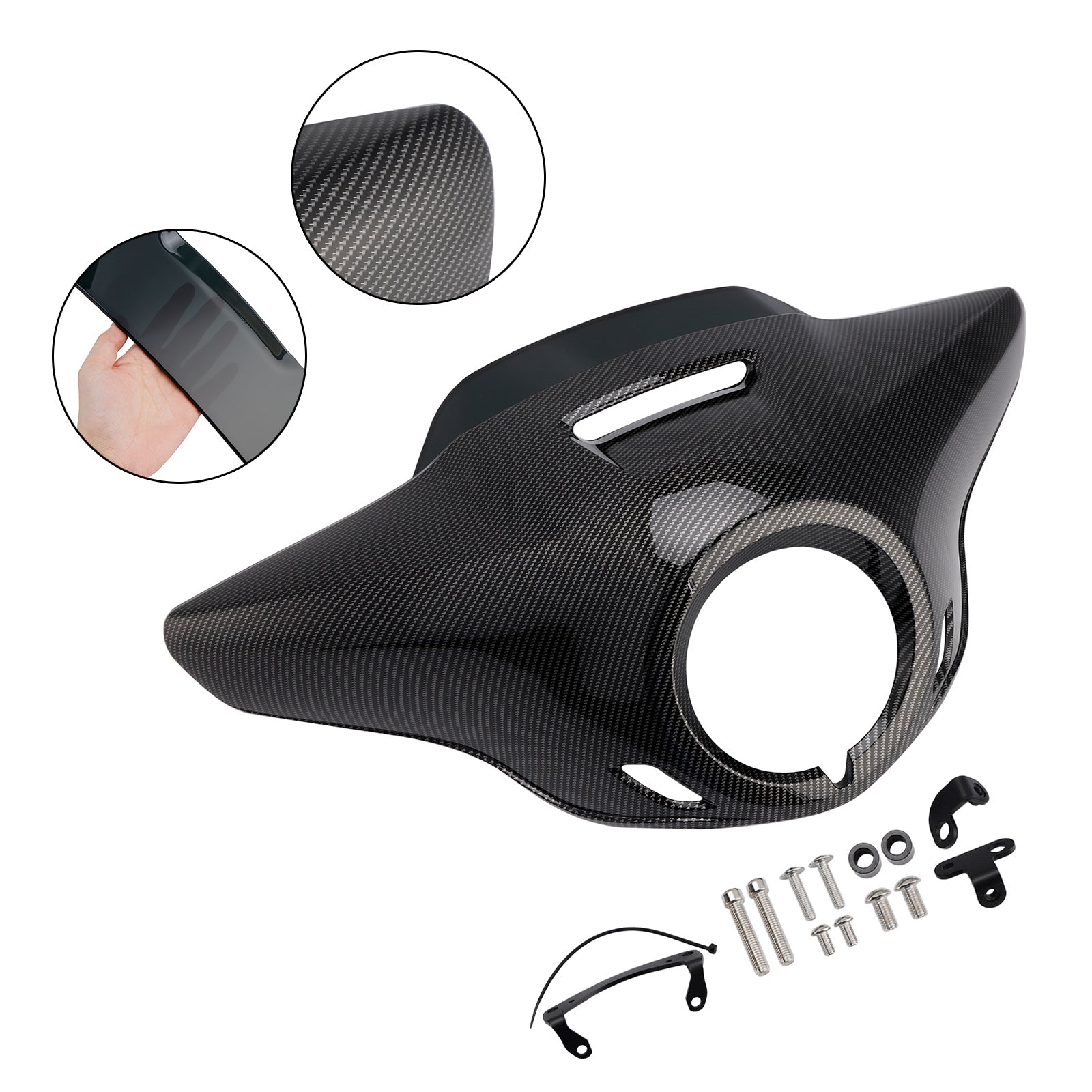 Windshield WindScreen Headlight Fairing fit for HONDA CM300 CM500 2021-2024