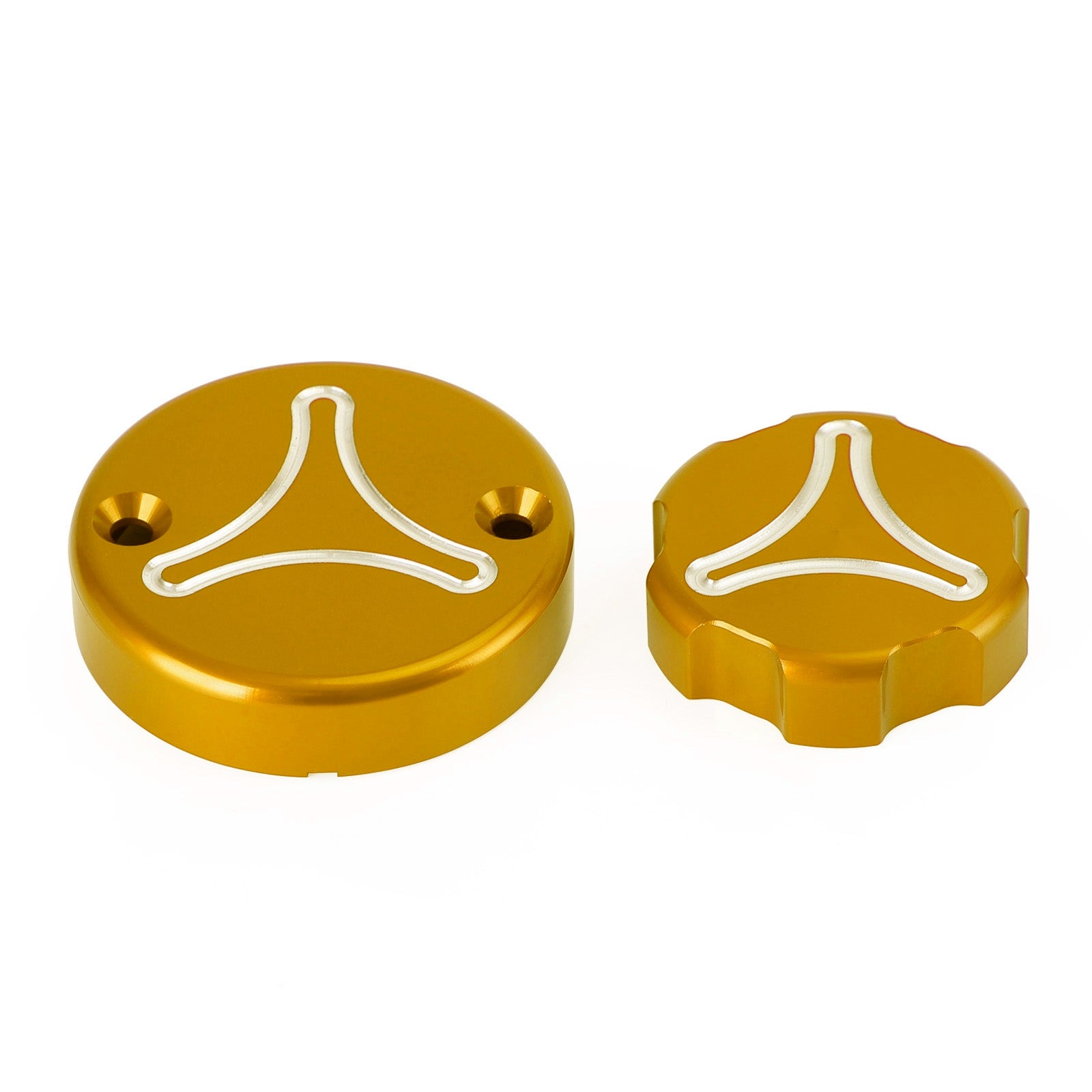 DUCATI STREETFIGHTER V2 V4 HYPER 950 1100 SP KIT BRAKE & CLUTCH CAP - GOLD