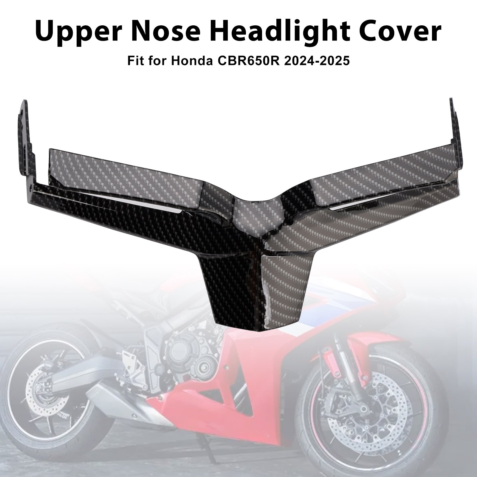 2024-2025 Honda CBR650R voorste neus koplampafdekking kuip