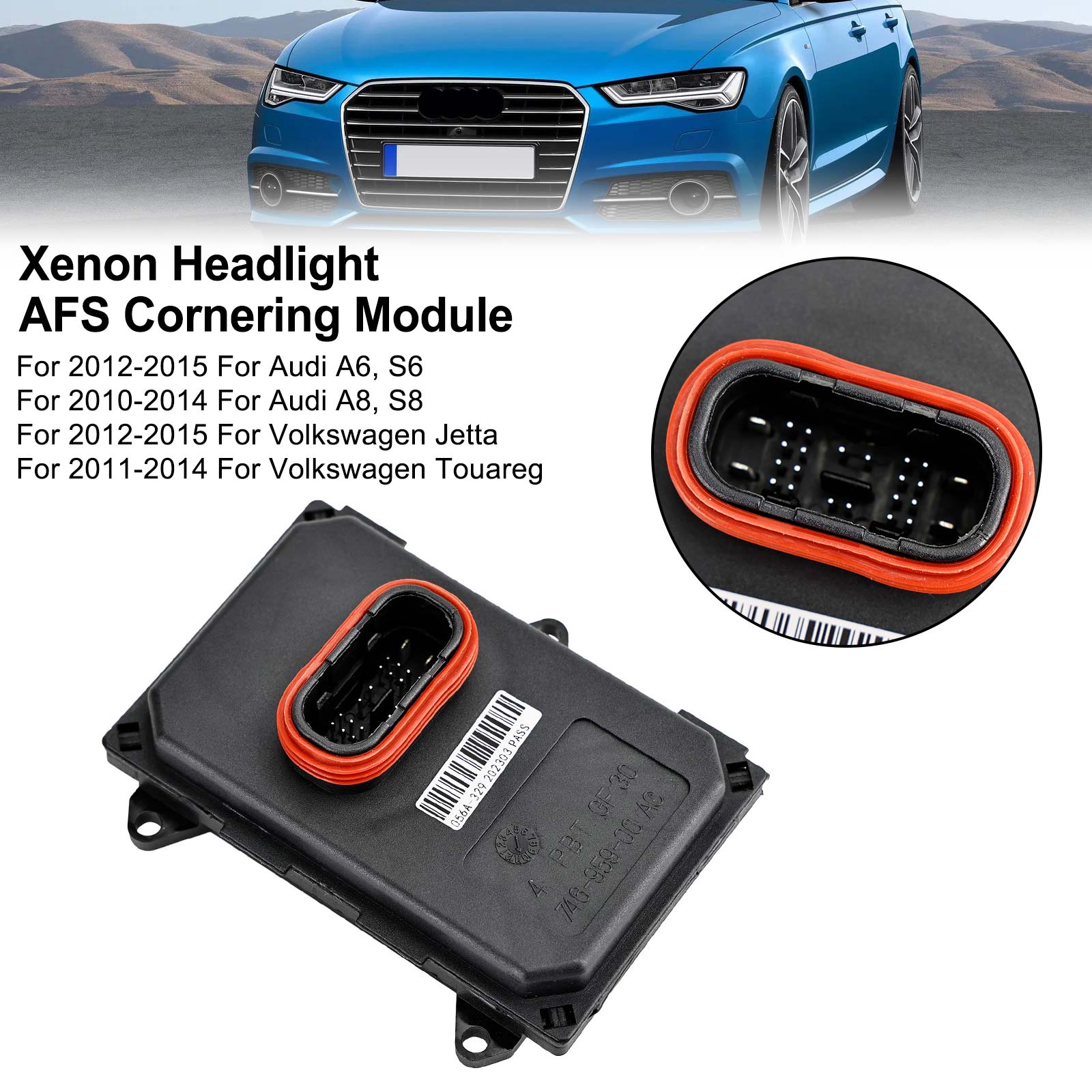 Xenon Headlight AFS Cornering Module 4H0941329 For Audi A3 VW Touareg Tiguan
