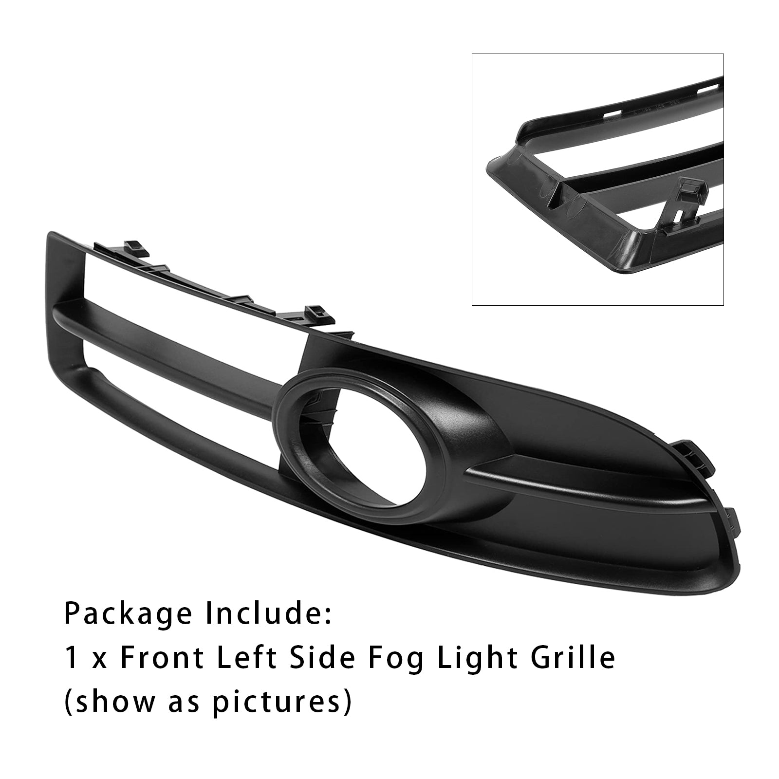 2005-2008 Audi A4 B7 S-Line S4 Front vänster sida stötfångare grill dimma ljusgrill