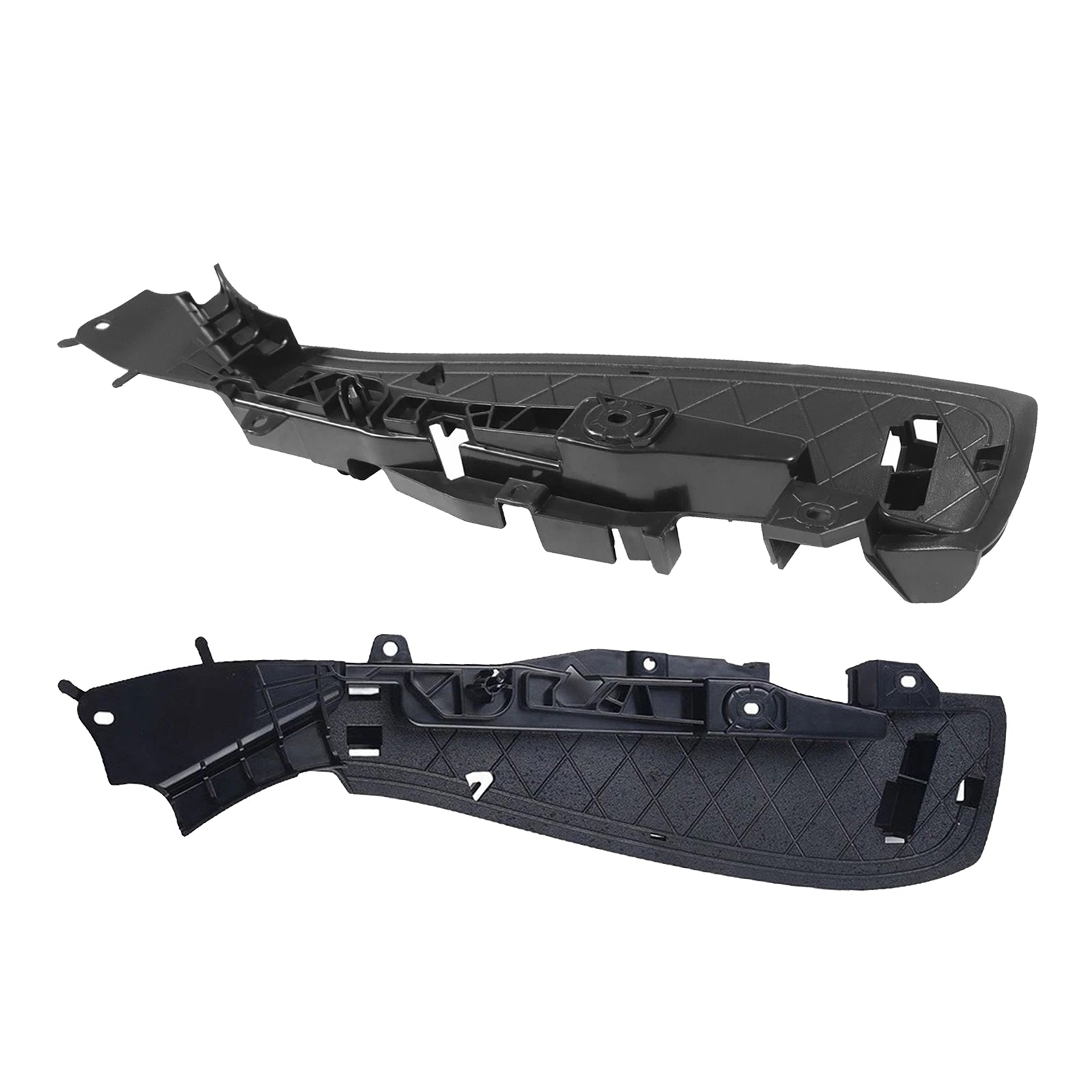 Left + Right Support Seat Track Rail Cover 52107317458 For BMW 5 7 Series