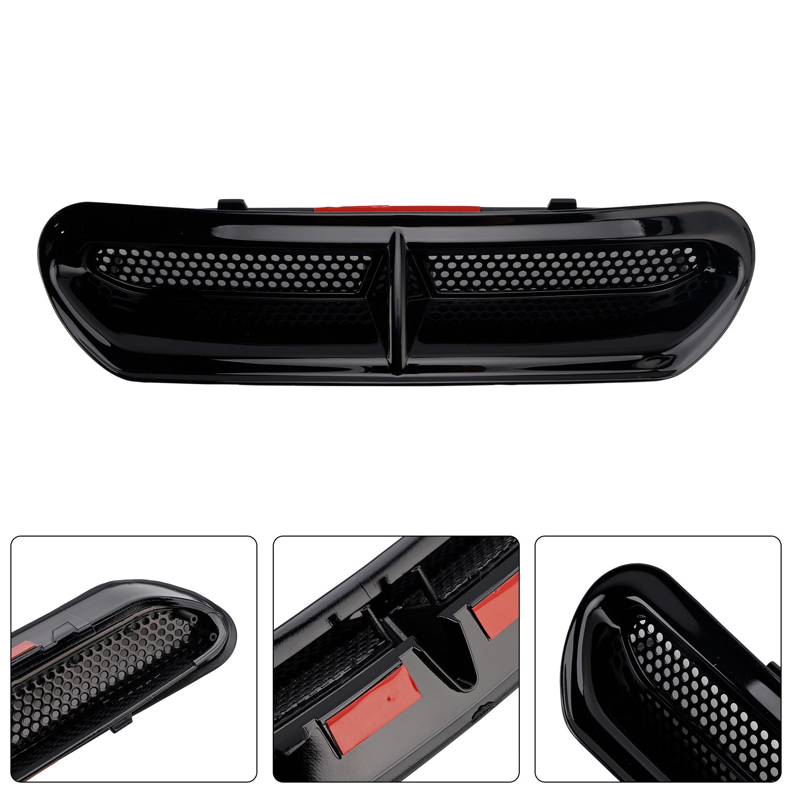 Front Fairing Air Vent Trim For Touring Street Glide Electra Glide 2014-2024