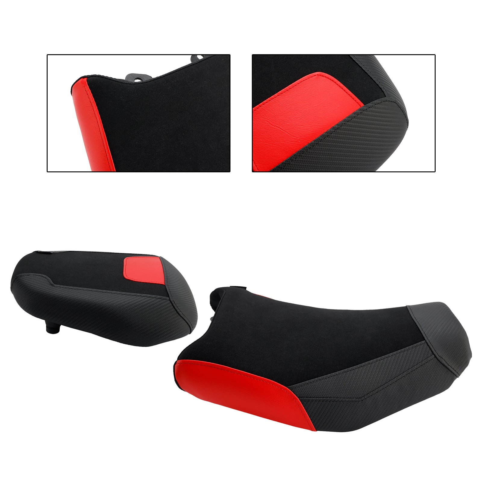 Front&Rear Raider Passenger Cushion Kit Red For Suzuki V-Strom250Sx 2024-2025