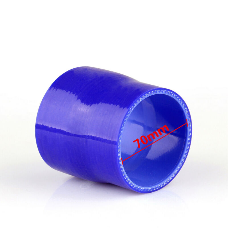 Réducteurs 0 degrés 70 76mm, tuyau en Silicone, coupleur de refroidisseur intermédiaire, admission Turbo