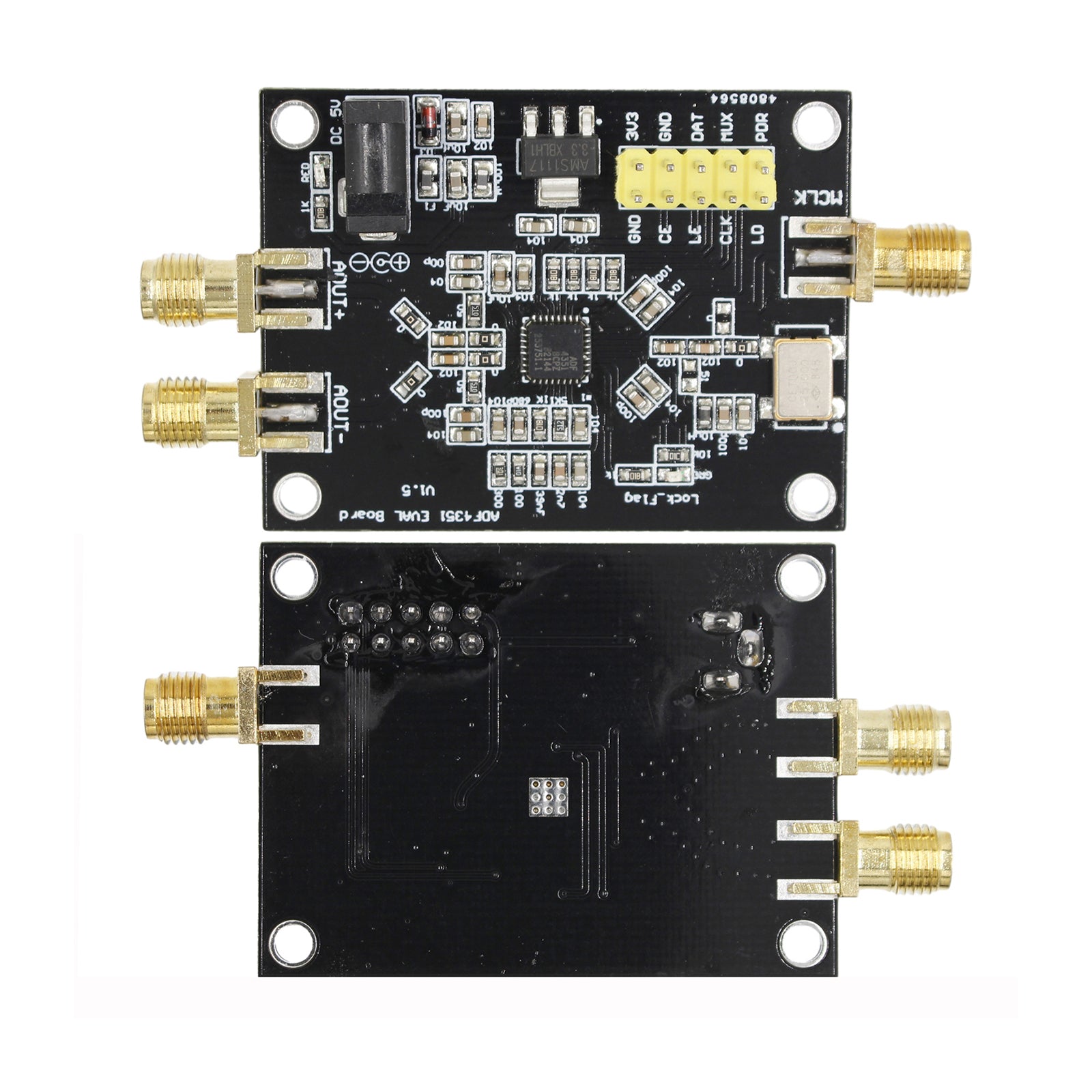 ADF4351 Ontwikkelingsbord 35M-4400M RF-signaalbron Fase-vergrendelde lusmodule