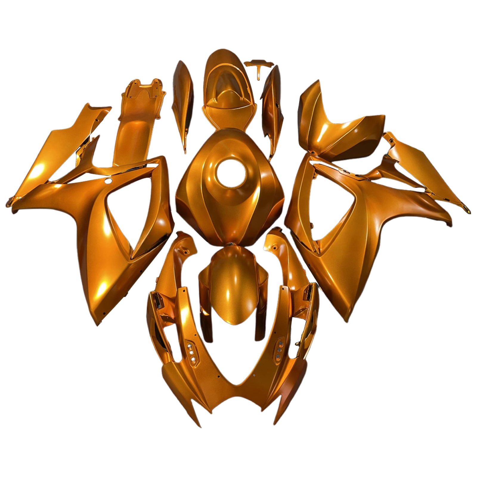 Kit de carénage d'injection carrosserie plastique ABS pour Suzuki GSXR 600/750 2006-2007 K6