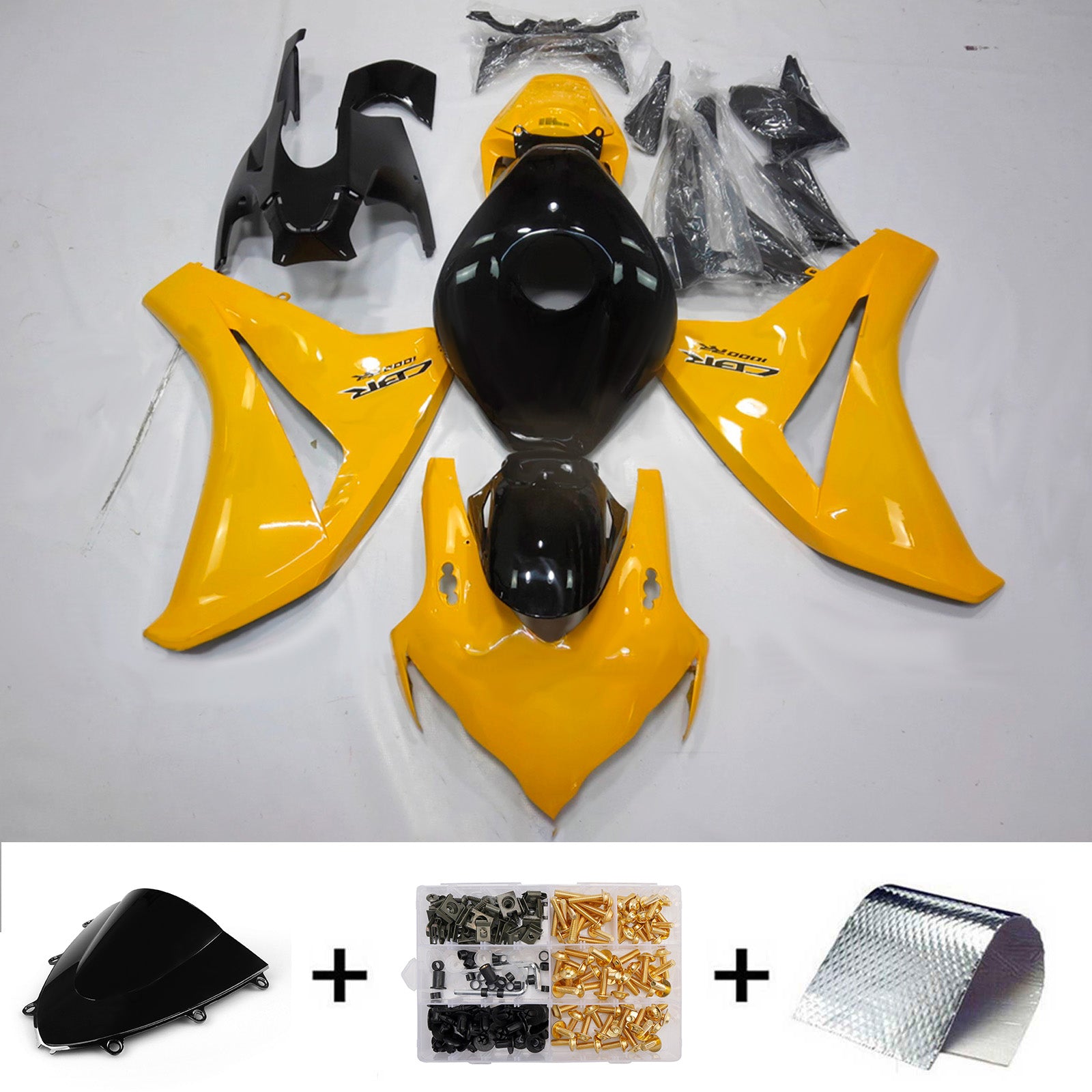 Injection Fairing Kit Bodywork Plastic ABS For Honda CBR1000RR 2008-2011