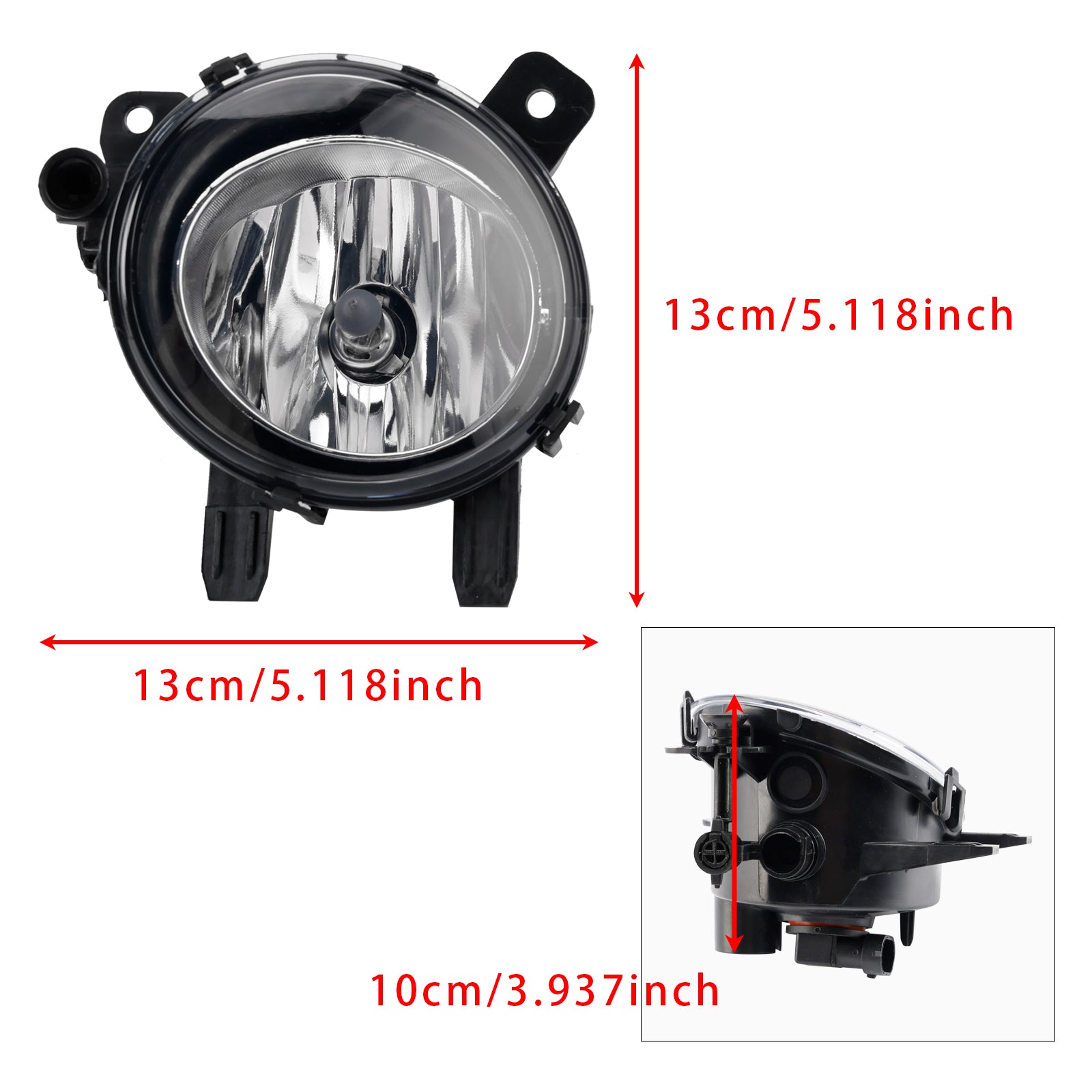 1 Uds. Luz antiniebla delantera izquierda con bombillas para BMW F20 F21 F30 F31 F80 2011-2019
