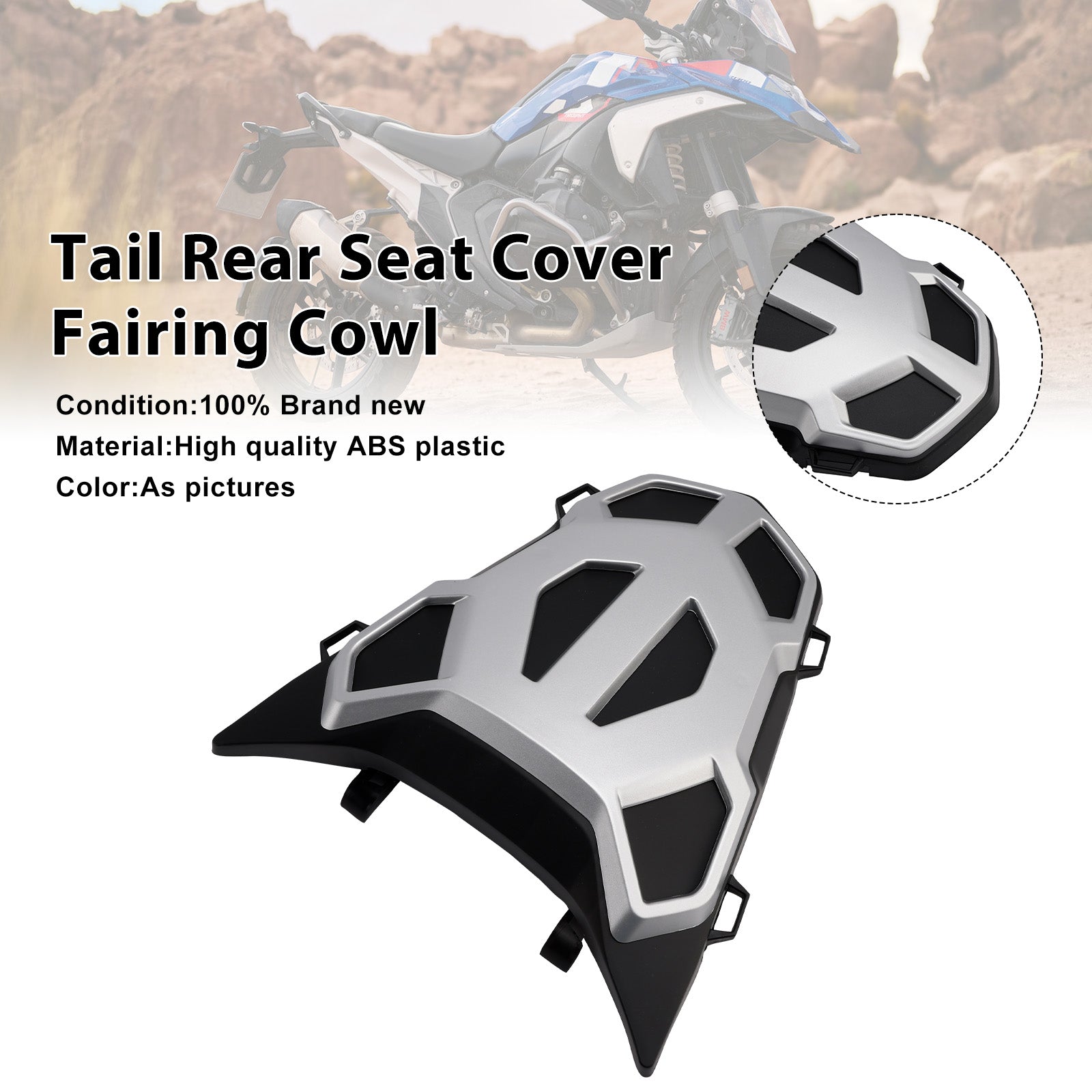 Tail Rear Seat Cover Fairing Cowl For BMW R1300GS 2024-2026