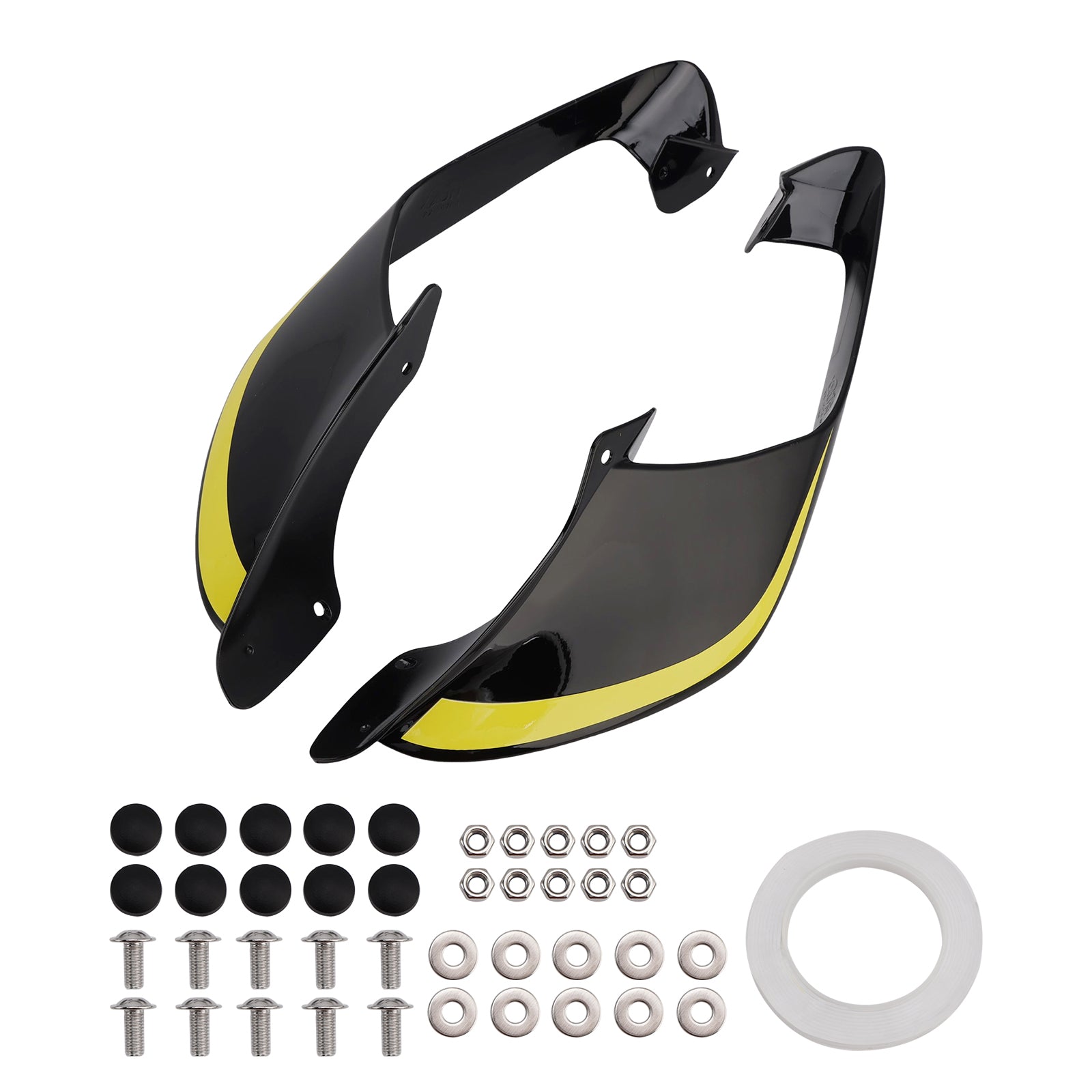 2021-2024 Yamaha YZF R1 R1M ailes latérales avant ailes becquet carénage