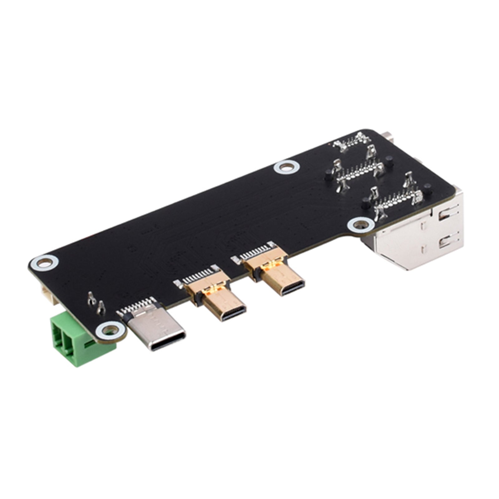 Carte d'extension multifonction Raspberry Pi, double sortie HDMI 4K avec Pi5/Pi4B