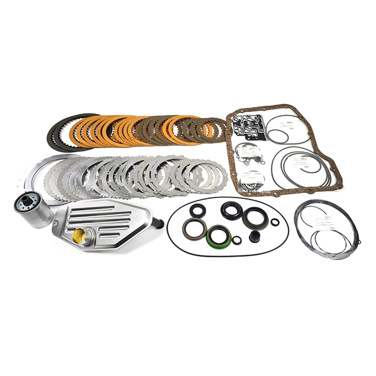 45RFE 65RFE 545RFE Super Master Rebuild Kit w/4WD Filter Friction Steel 99-Up