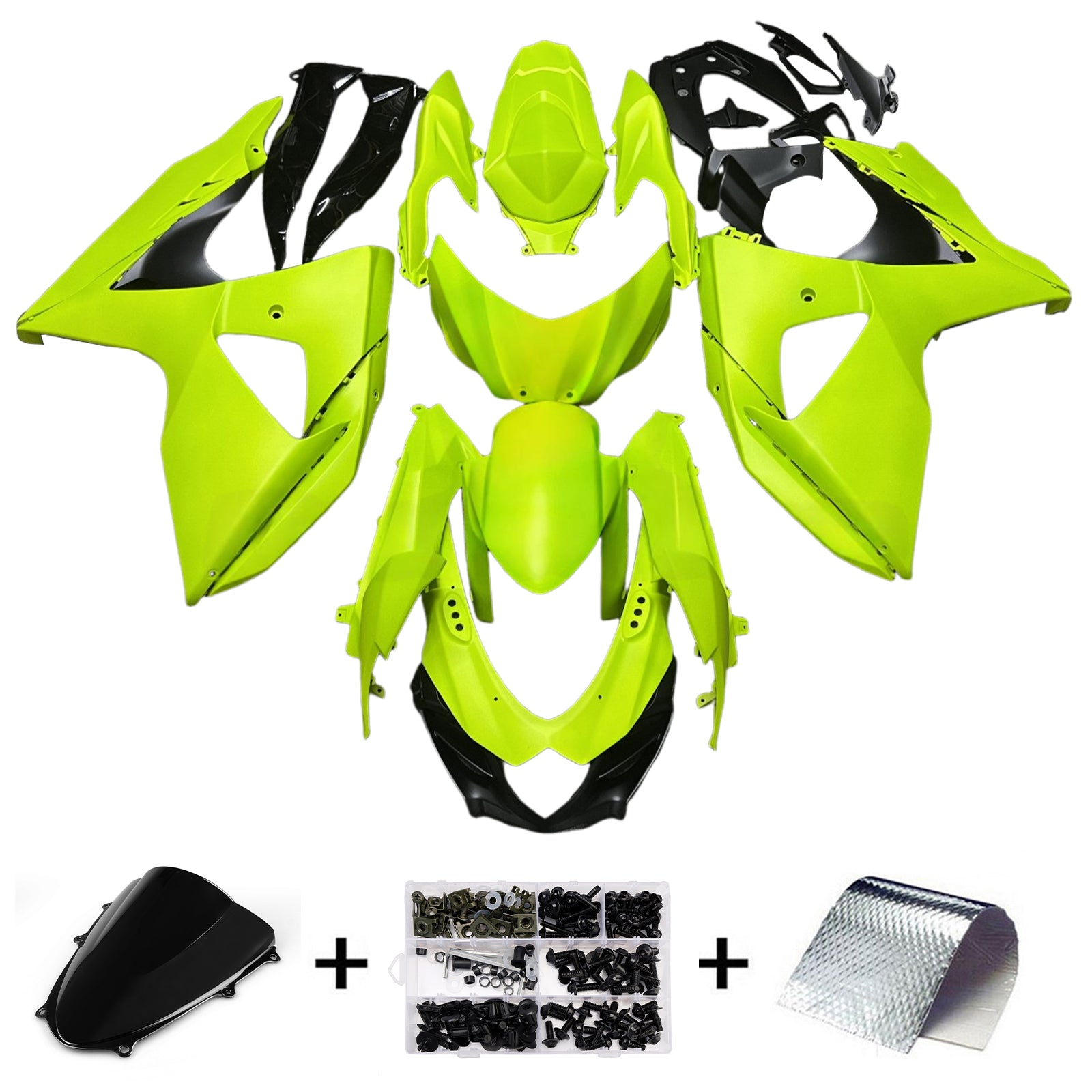 Kit de carenagem injeção Absos de plástico para Suzuki GSXR1000 2009-2016 K9