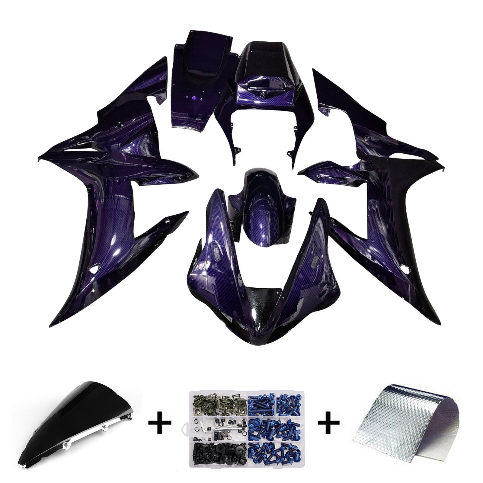 Injection Fairing Kit Bodywork Plastic ABS For Yamaha YZFR1 YZF-R1 2002-2003
