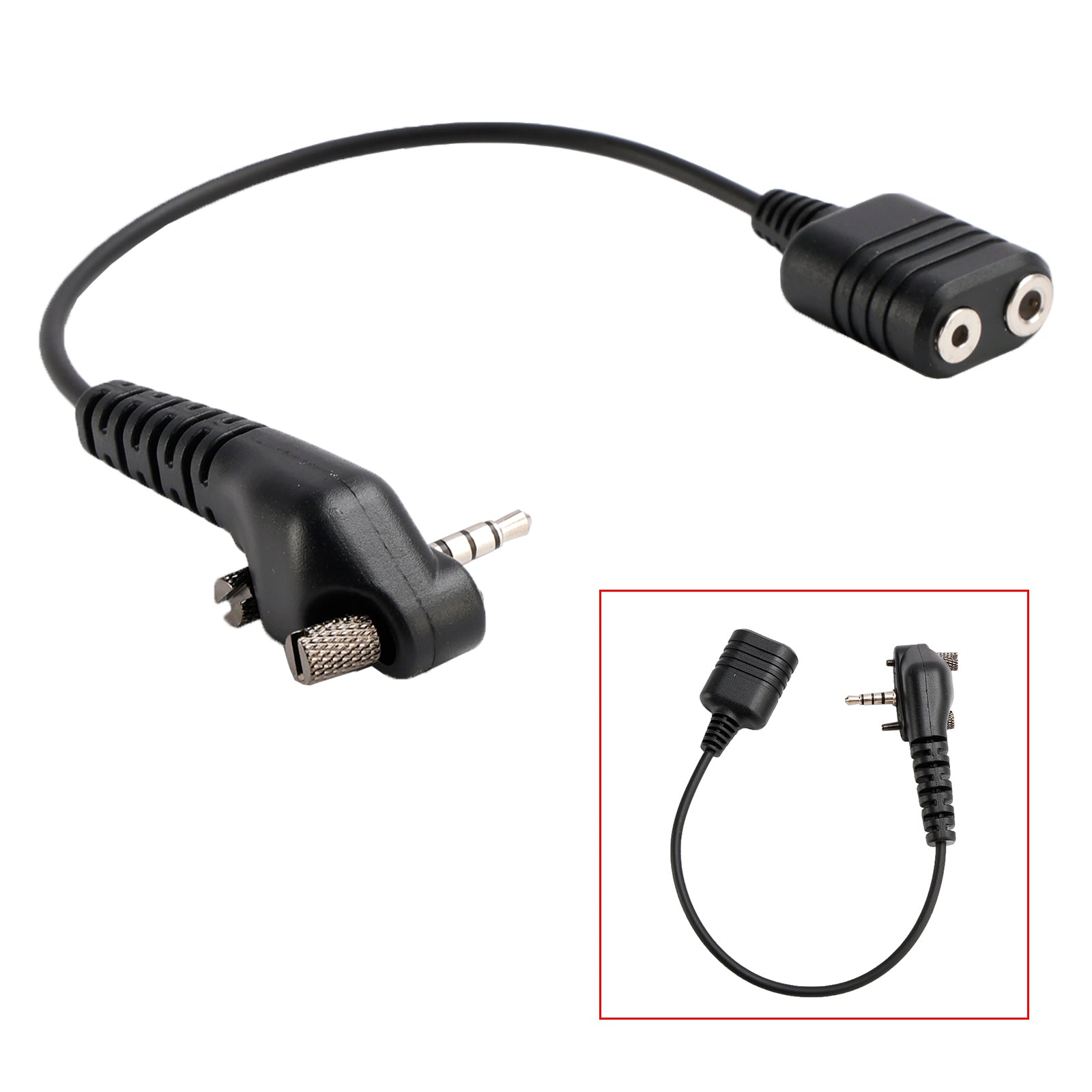 K Interface Headset Port Converter Cable for Vertex VX-210 VX-228 VX-230 VX-231