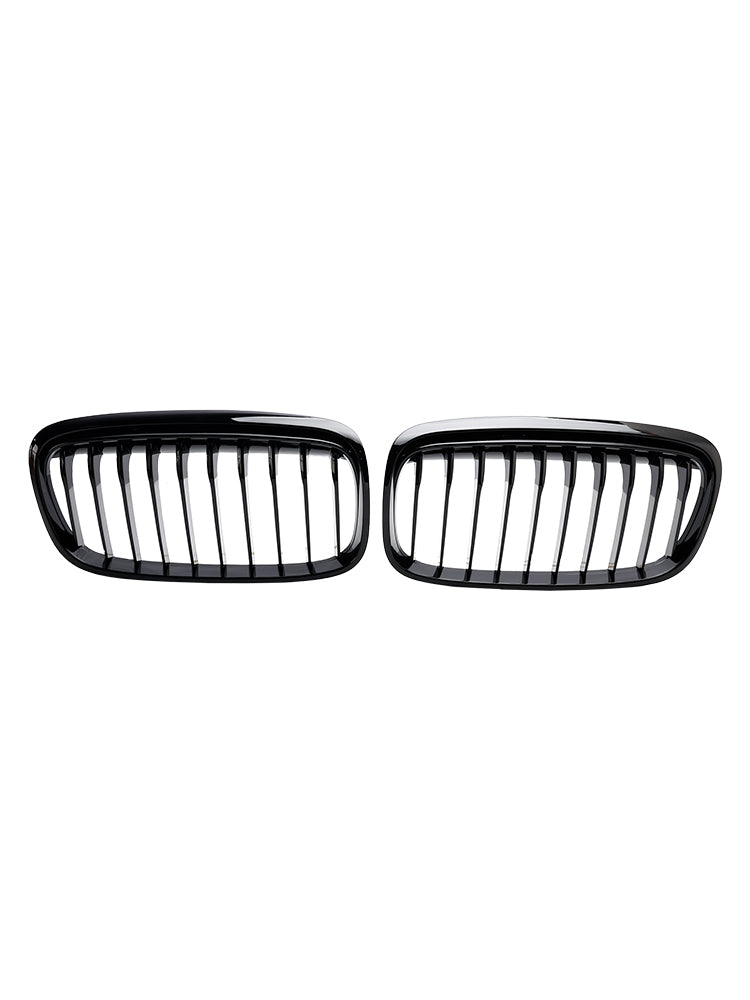 Gloss Black Front Grille Grill Fit BMW 2 série Gran Tourer F45 F46 2015-2018