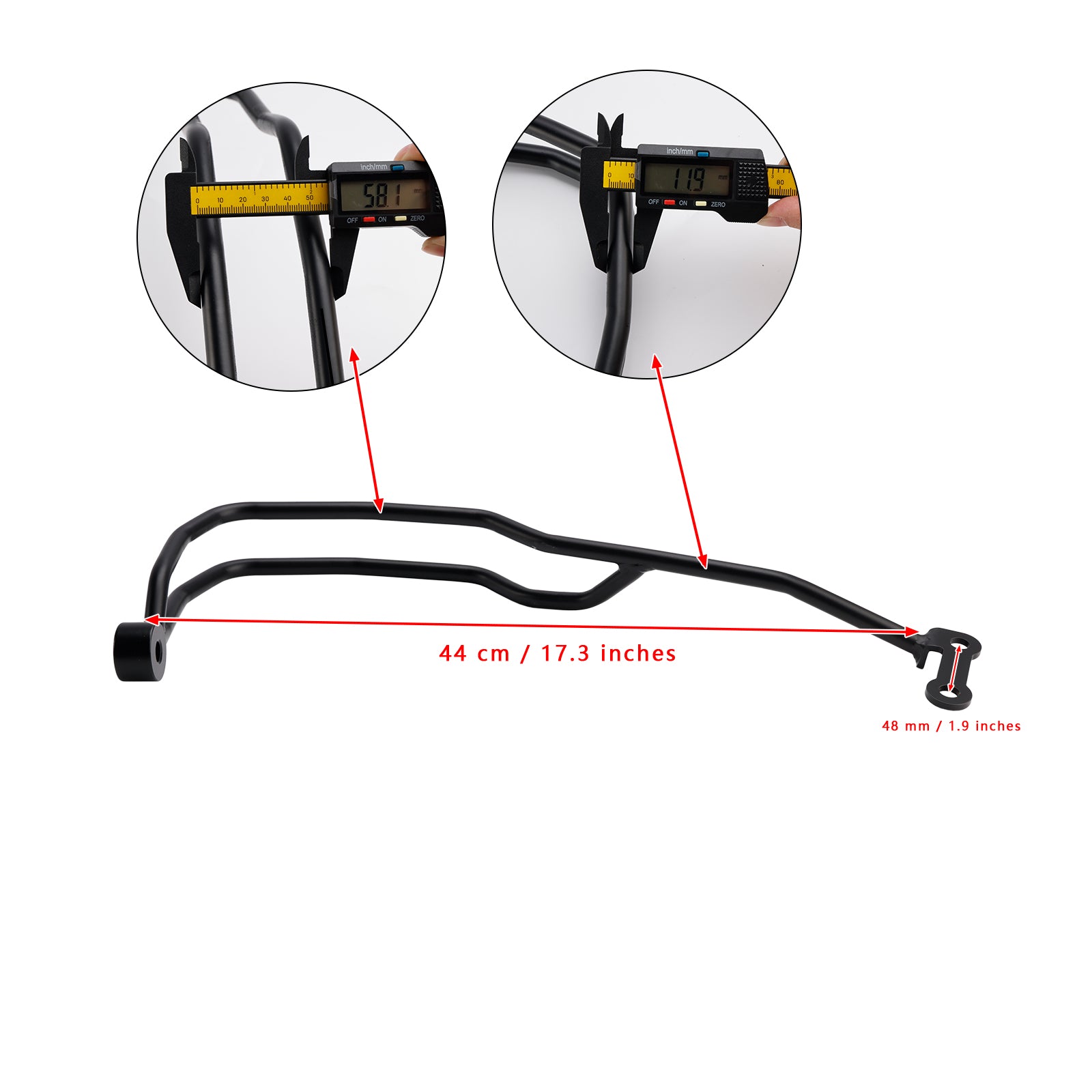Soporte protector de mano para BMW R1300GS 2024-2025