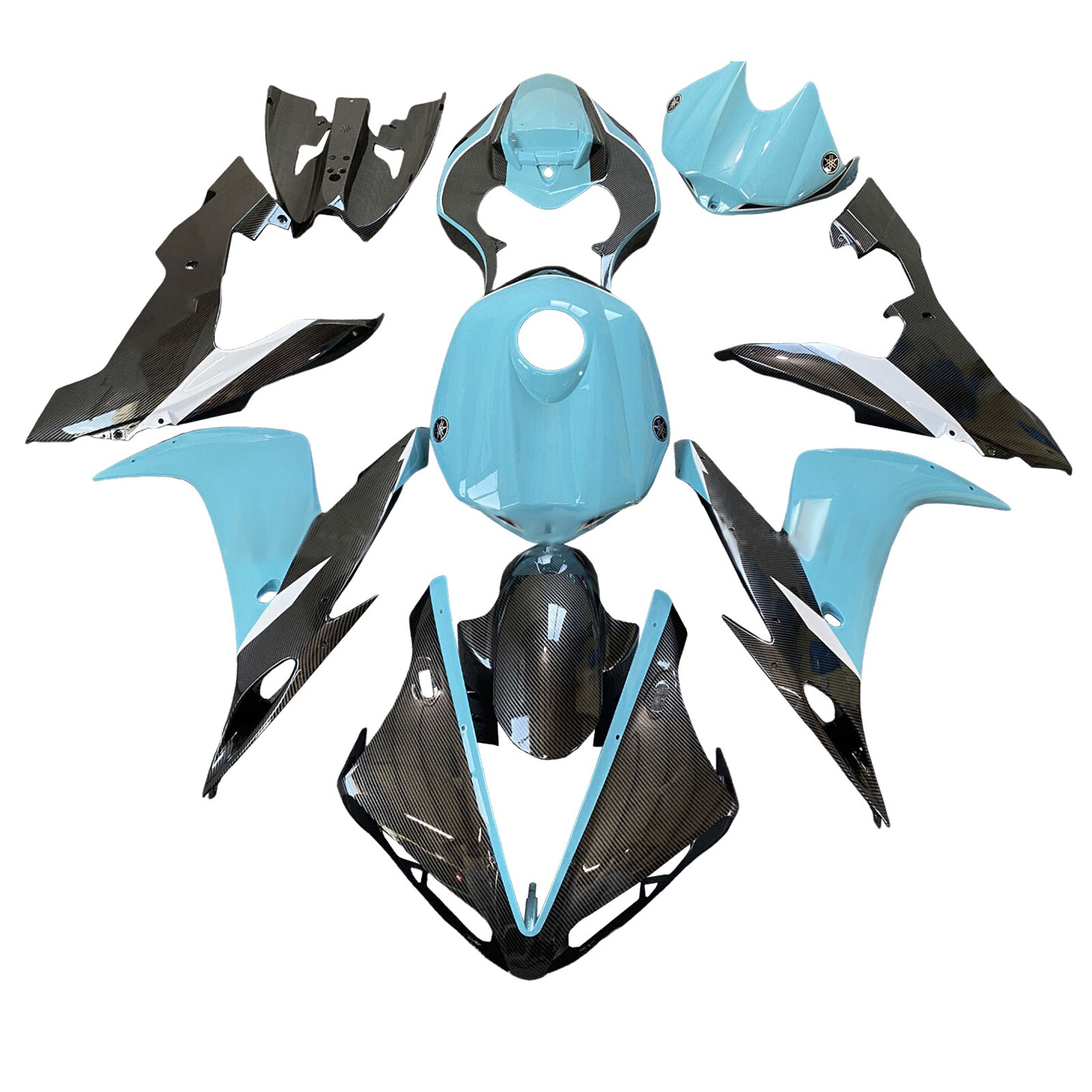 Injection Fairing Kit Bodywork Plastic ABS For Yamaha YZFR1 YZF-R1 2004-2006