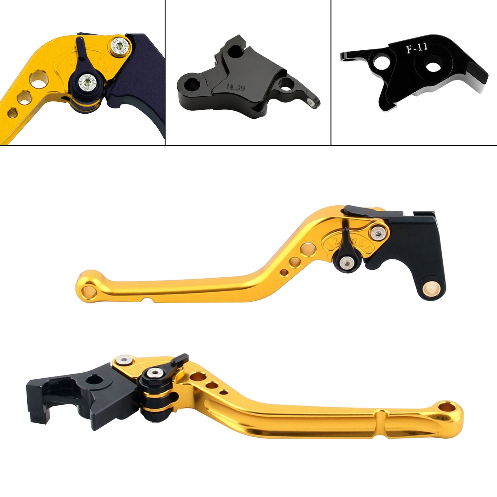 Palanca de freno de embrague larga apta para CFMOTO 700CL-X Sport 2021-2022