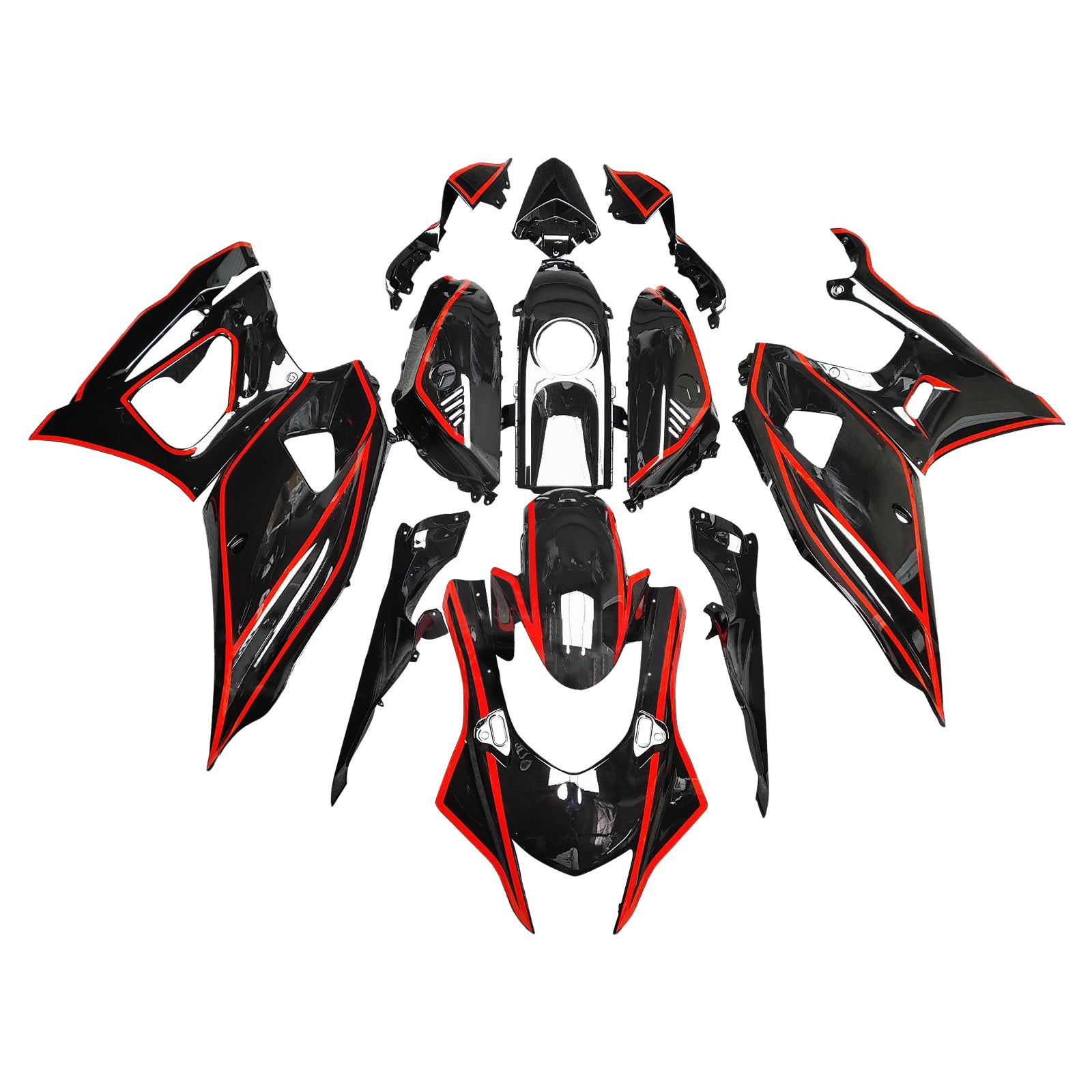 Injectiekuipset carrosserie kunststof ABS geschikt voor Yamaha YZF-R7 2021-2025