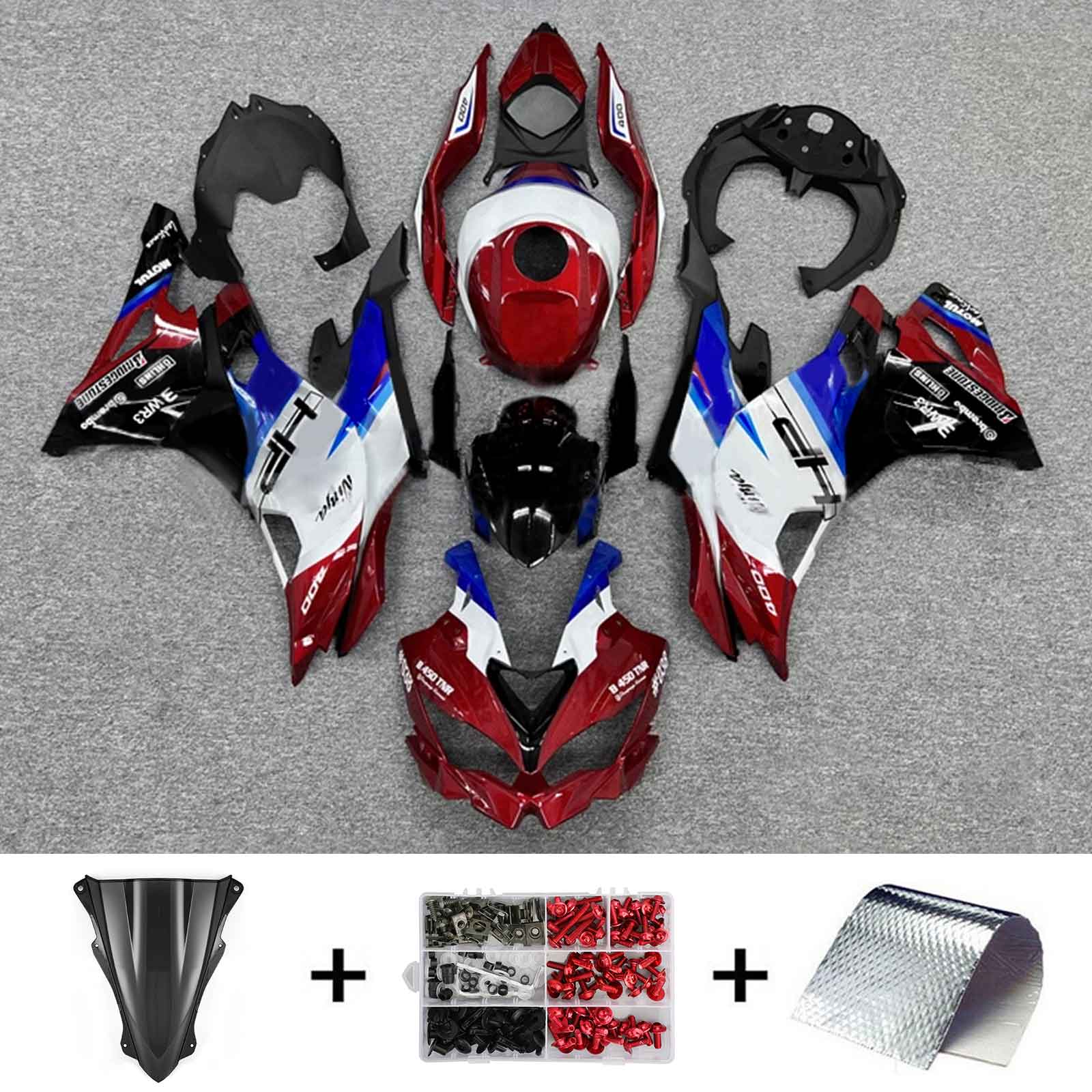 2019-2024 Kawasaki Ninja ZX-25R ZX-4R ZX-4RR injectiekuipset