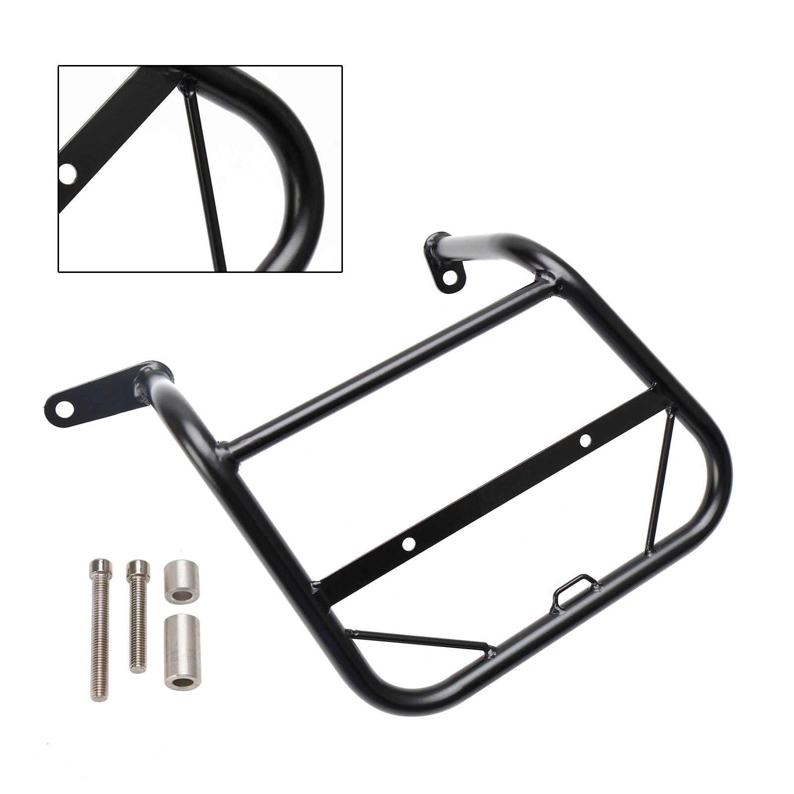2021-2023 HONDA CRF250L JP Ver. Black Saddlebag Support Mounting Bracket