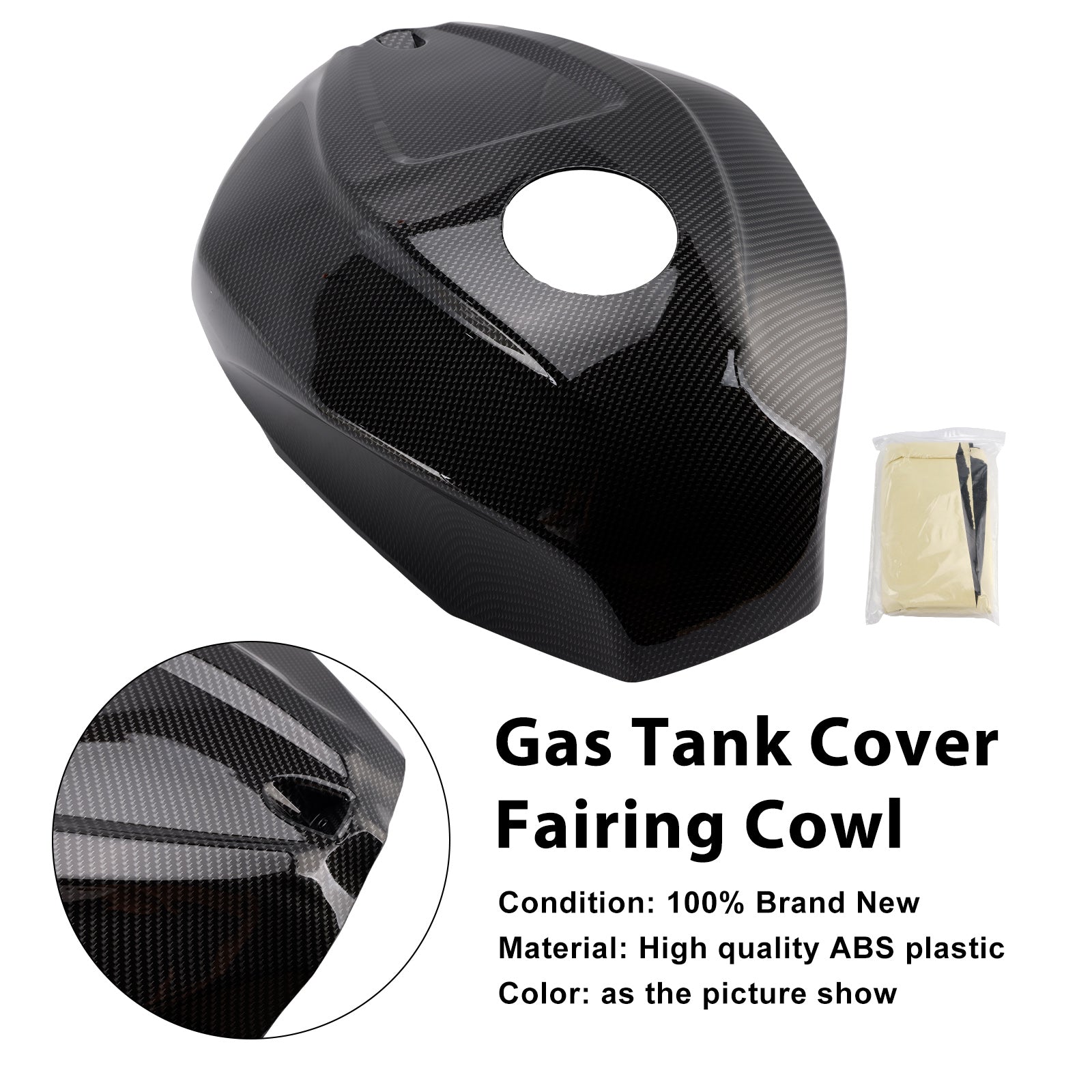 Capot de carénage de garniture de couvercle de réservoir d'essence Aprilia RSV4 2021-2024
