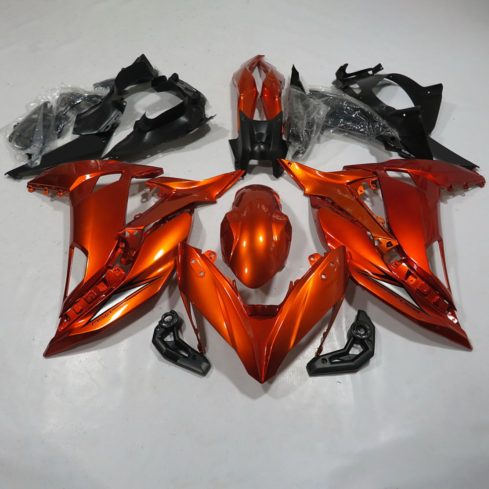 2017-2019 Kawasaki Ninja 650 ER-6F EX650 01# Injection Fairing Kit Plastic