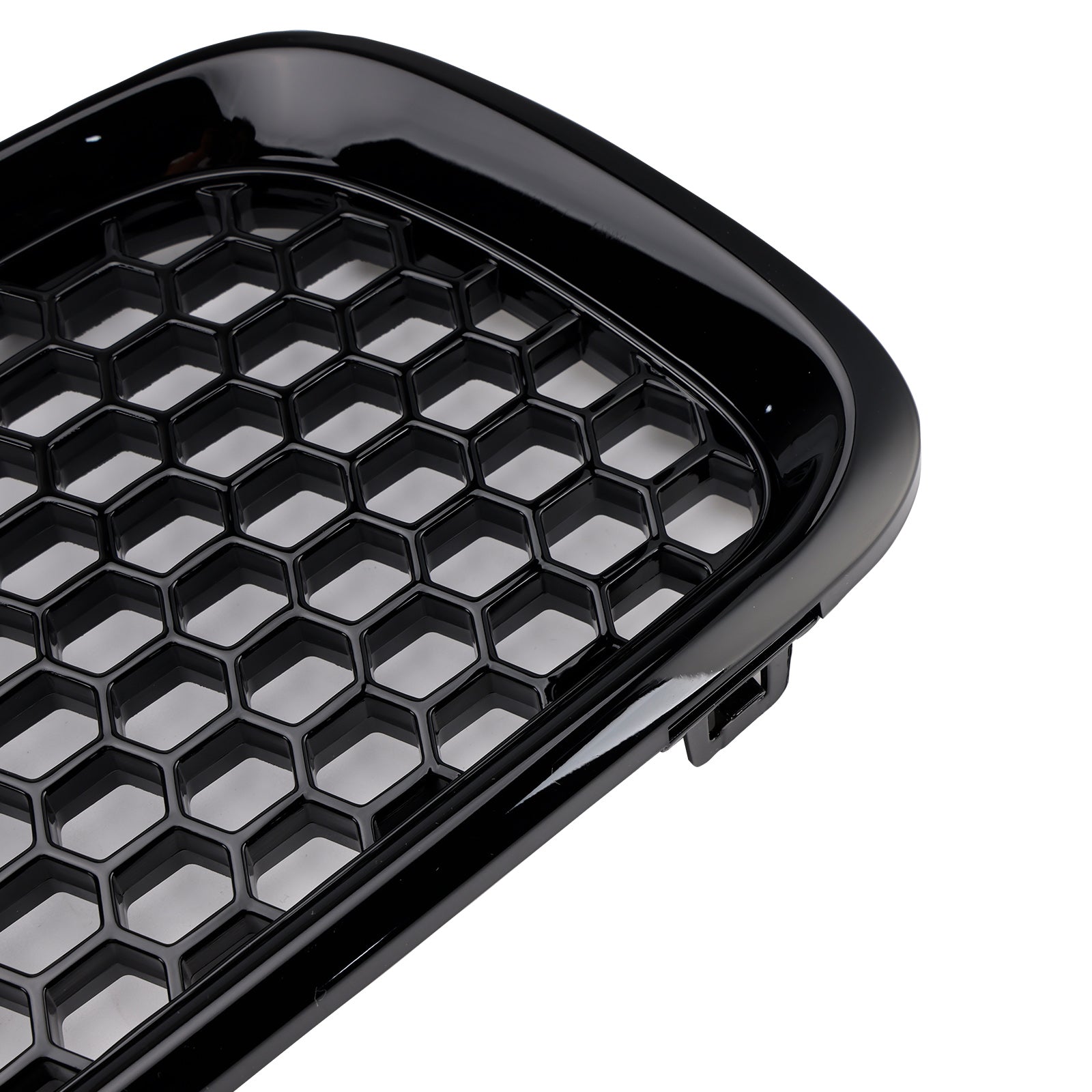 2004-2007 Volvo S40 V50 Gloss Black Front Bumper Honeycomb Grille Grill