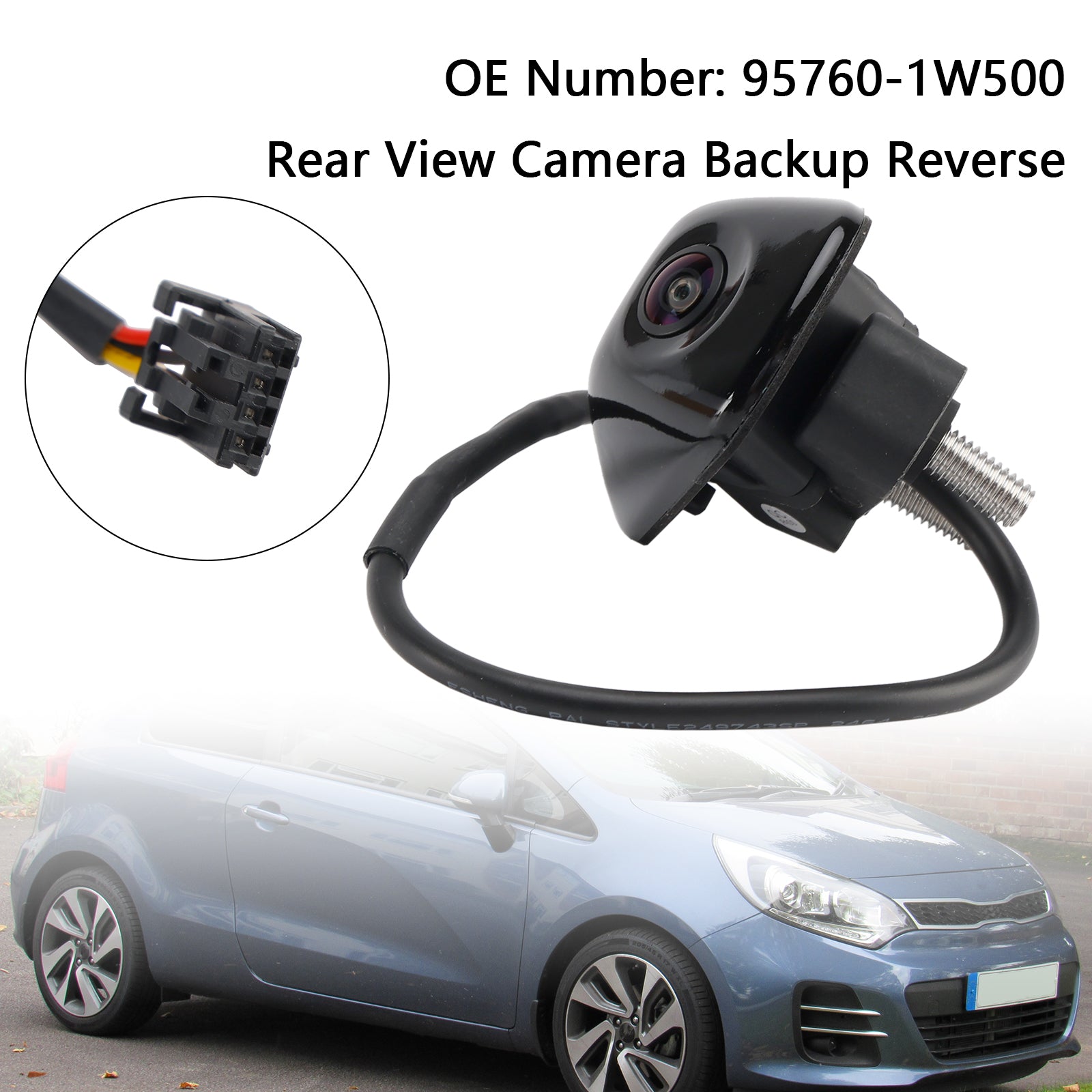 2011-2017 Kia Rio III UB Rear View Camera Backup Reverse 95760-1W500