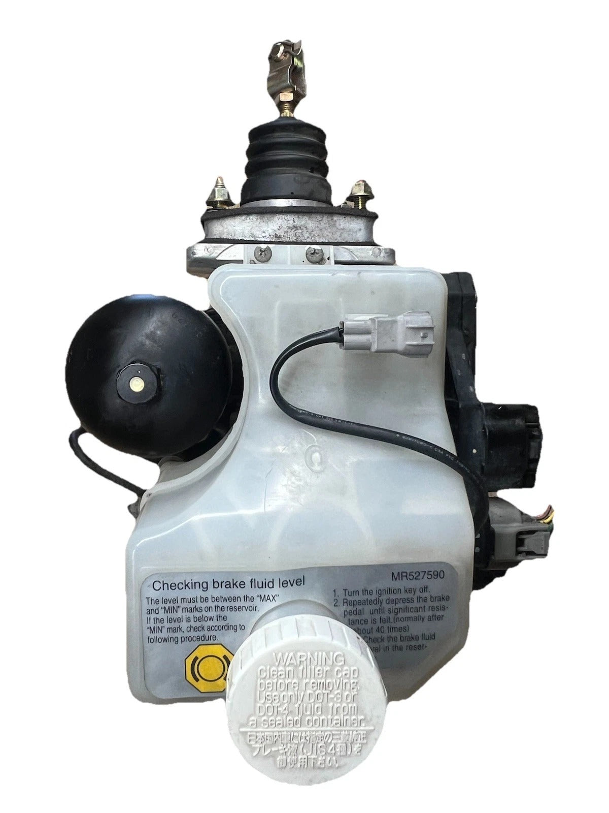 2001-2002 Mitsubishi Montero Abs Pump Brake Booster Master Cylinder MR407202