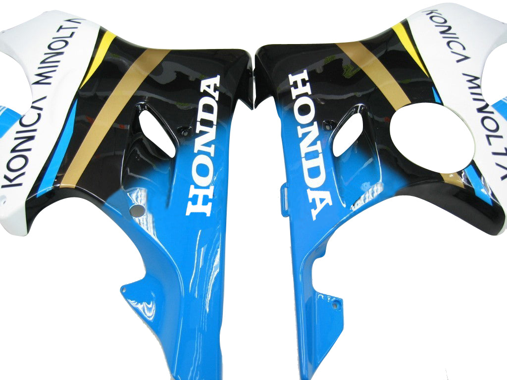 2004-2007 Honda CBR 600 F4i Carénages Konica Minolta Racing multicolores génériques