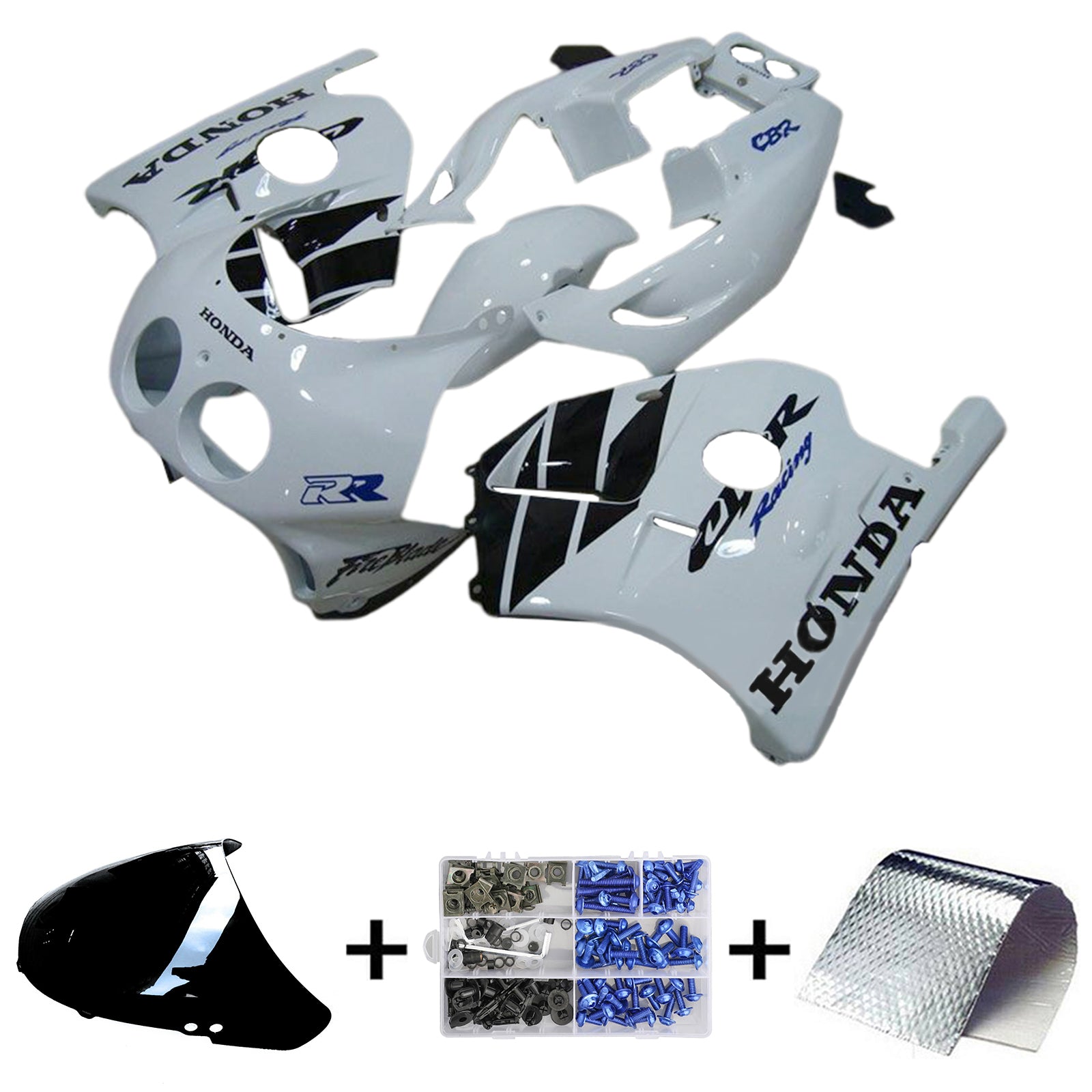 1990-1998 Honda CBR250RR MC22 Injection Fairing Kit Bodywork Plastic ABS