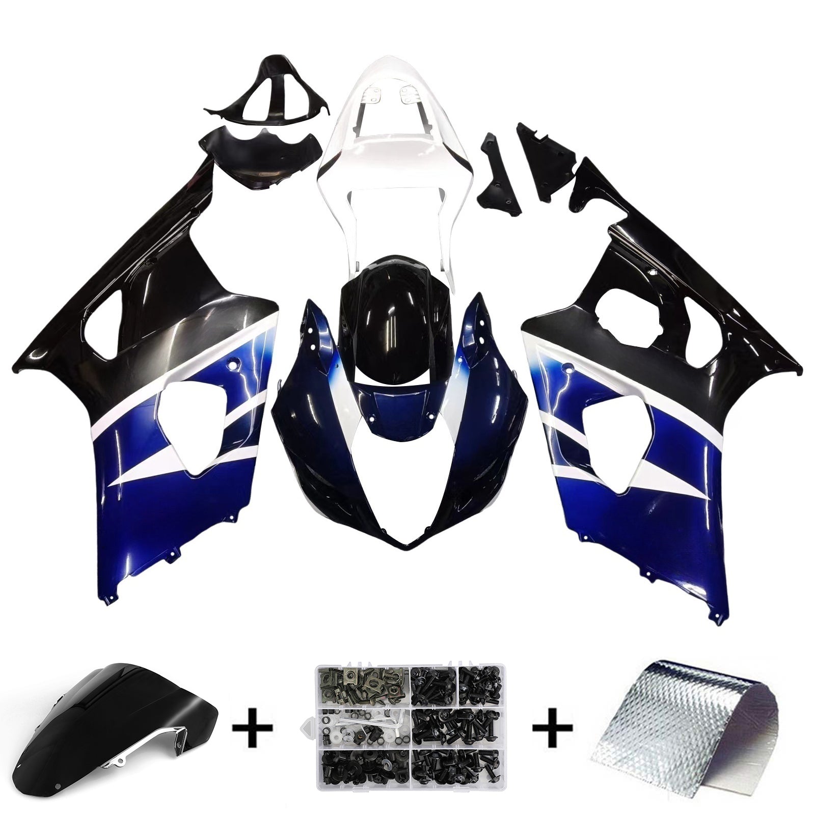 Injection Fairing Kit Bodywork Plastic ABS fit For Suzuki GSXR1000 2003-2004