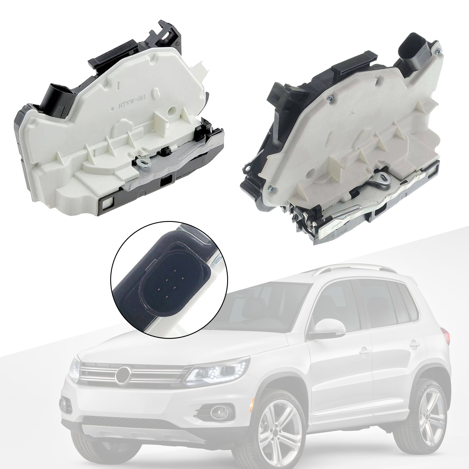 Ovládanie zámku dverí zadný L+R 5N0839015A 5N0839016A pre VW Tiguan CC Amarok
