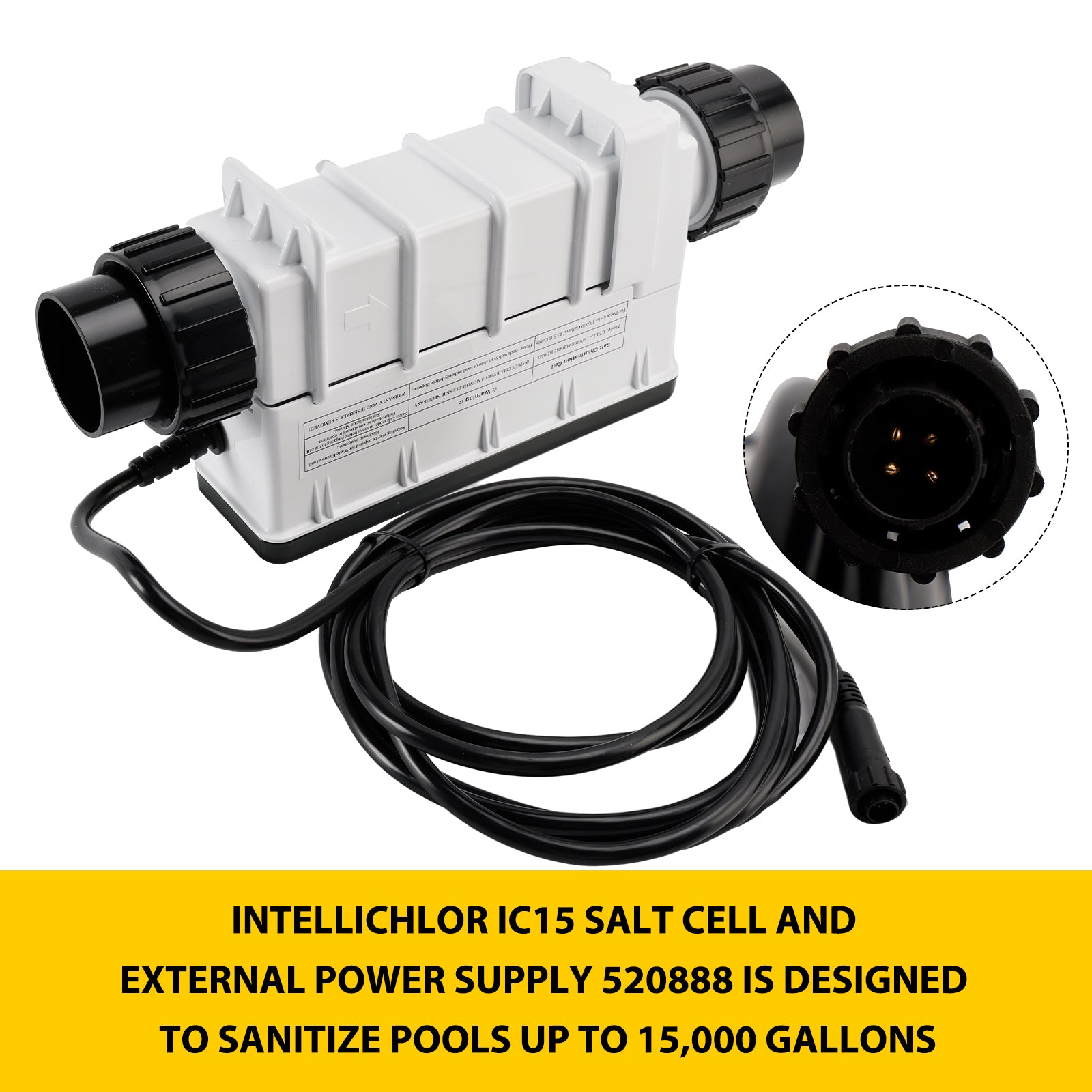 IC15 EC-520888 Salt Cell Chlorine Generator Replacement Salt Cell Systems
