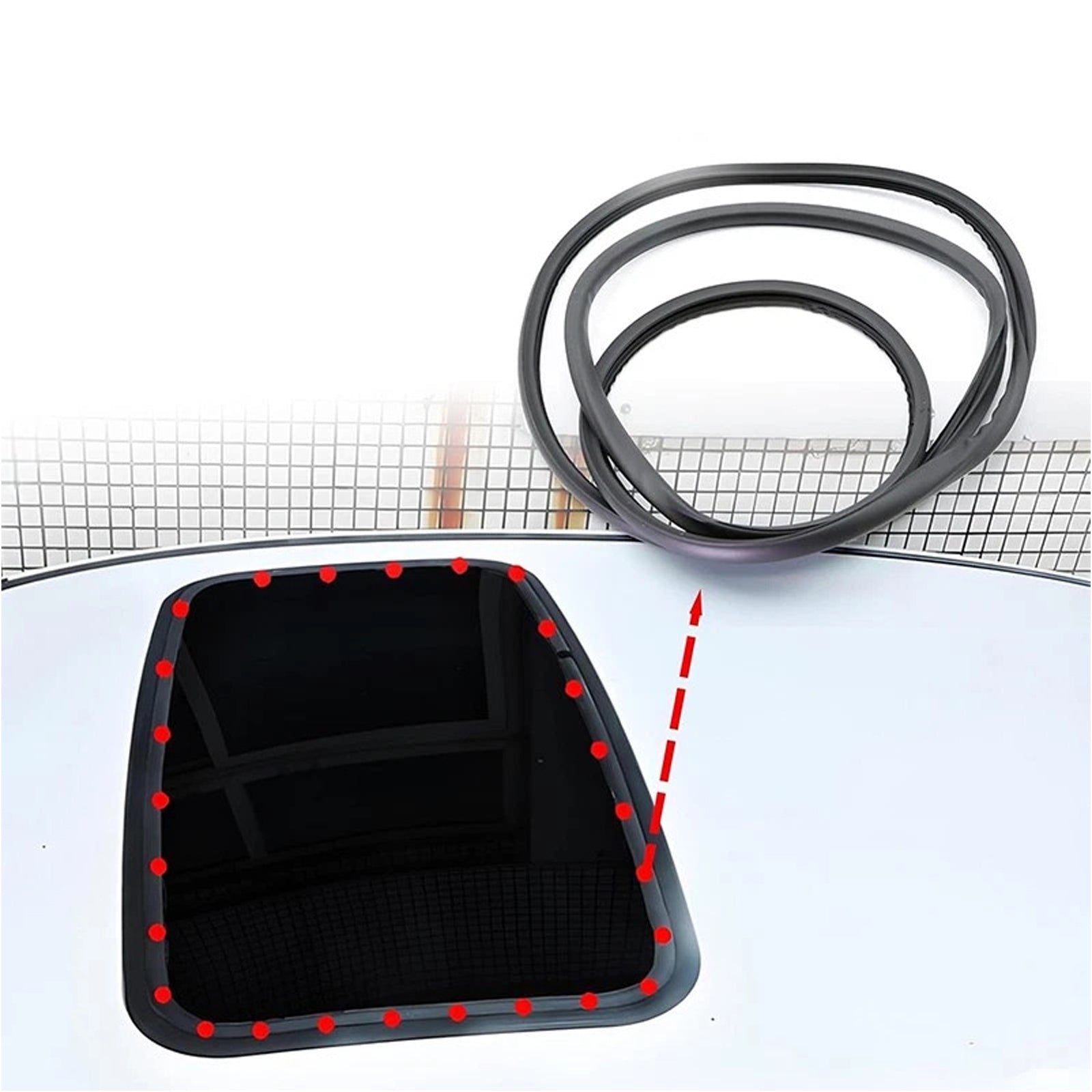 Sunroof Weatherstrip Seal 22815954 For Tahoe Silverado Yukon Escalade 2007-2016