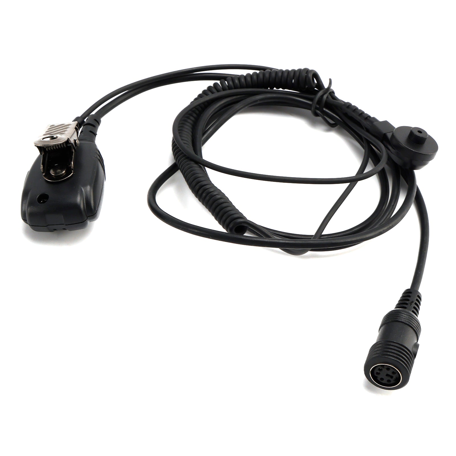 Écouteurs intra-auriculaires à Tube d'air Transparent 102B, avec ligne A24, pour ICOM A25CE A25N A24