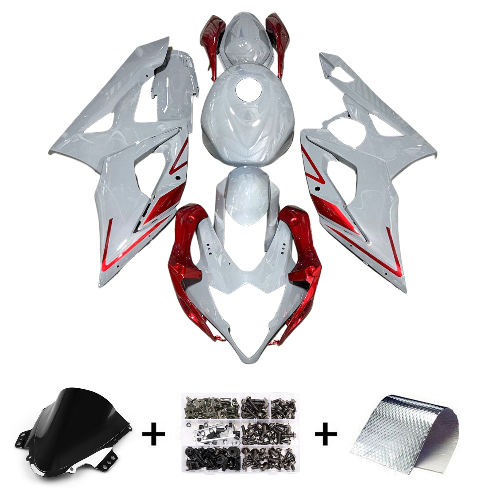 Kit de carénage d'injection carrosserie plastique ABS pour Suzuki GSXR1000 2005-2006 K5