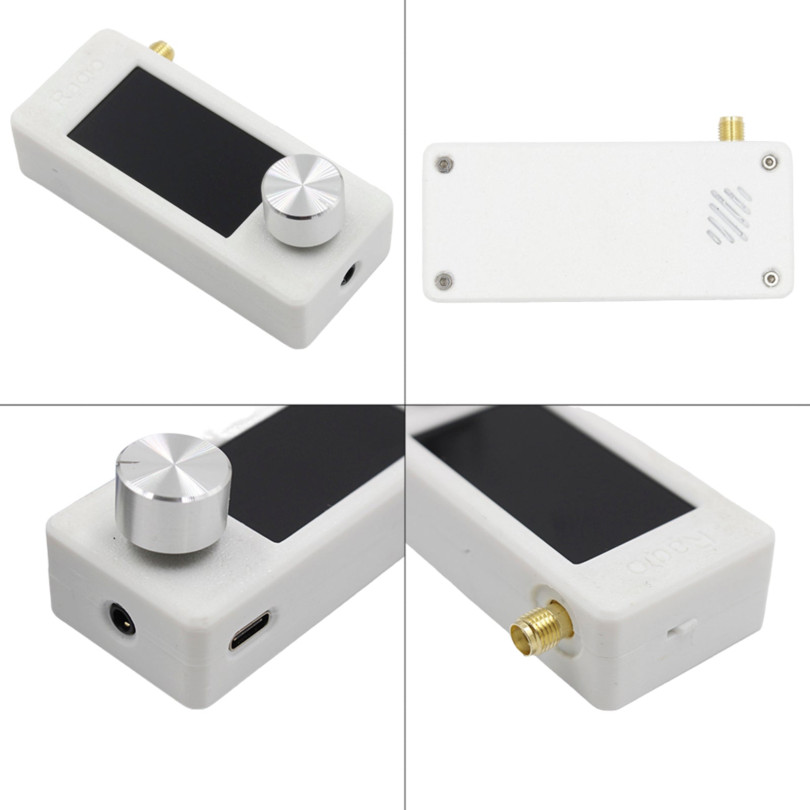 SI4732 Draagbare radio 0,5-108 MHz LSB AM FM Mini Pocket All-Band Radio-ontvanger