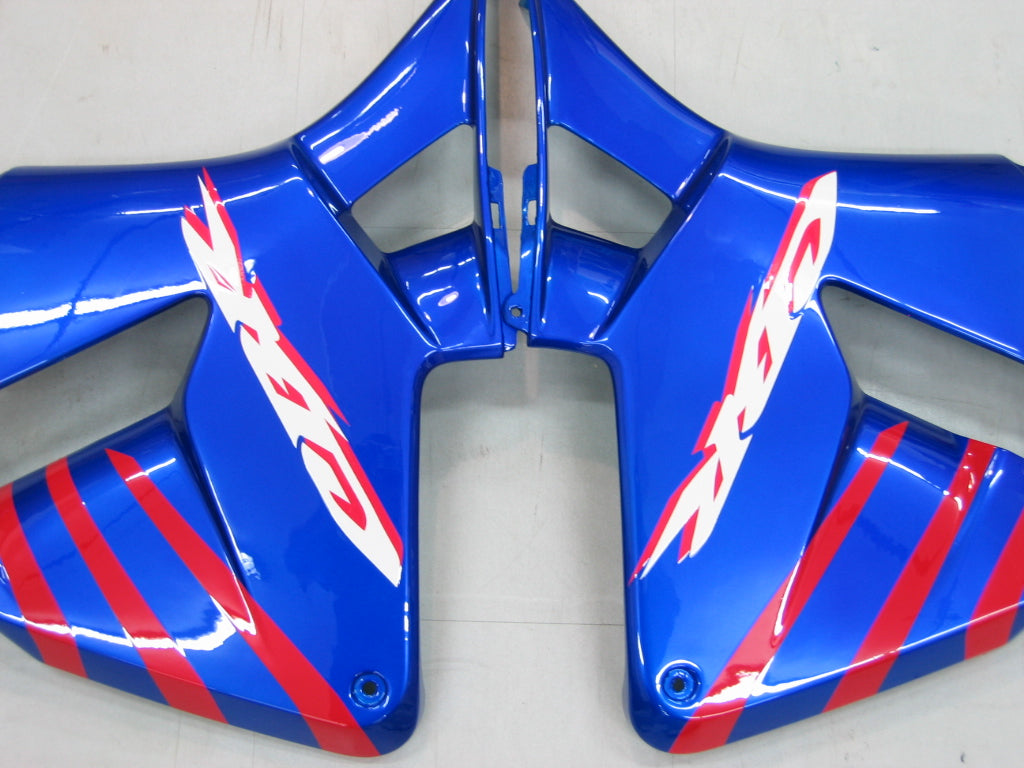 2005-2006 Honda CBR 600 RR Red Blue Silver CBR Racing Fairings Generic