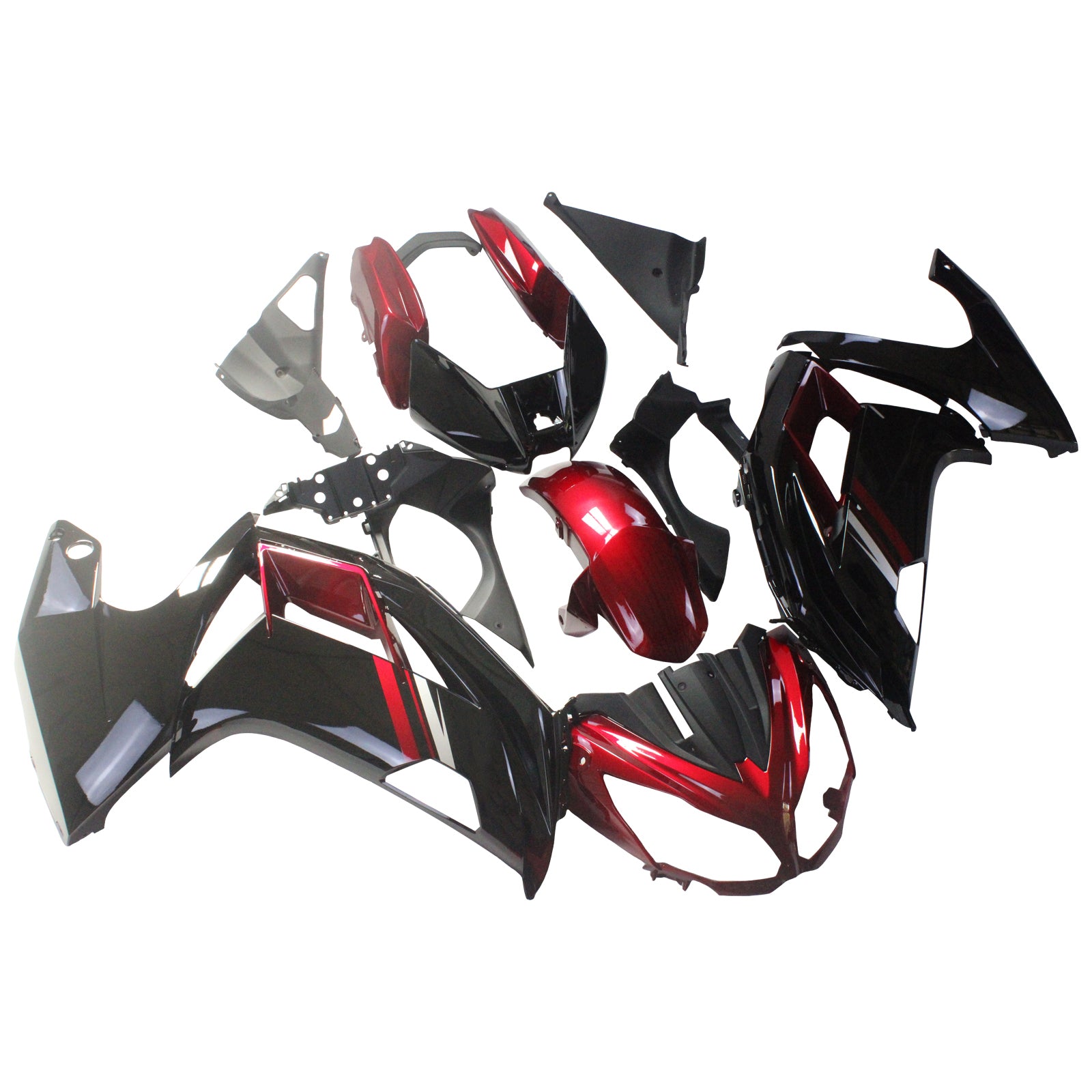 Injection Fairing Kit Bodywork Plastic ABS fit For Kawasaki ER6F Ninja650 2012-2016