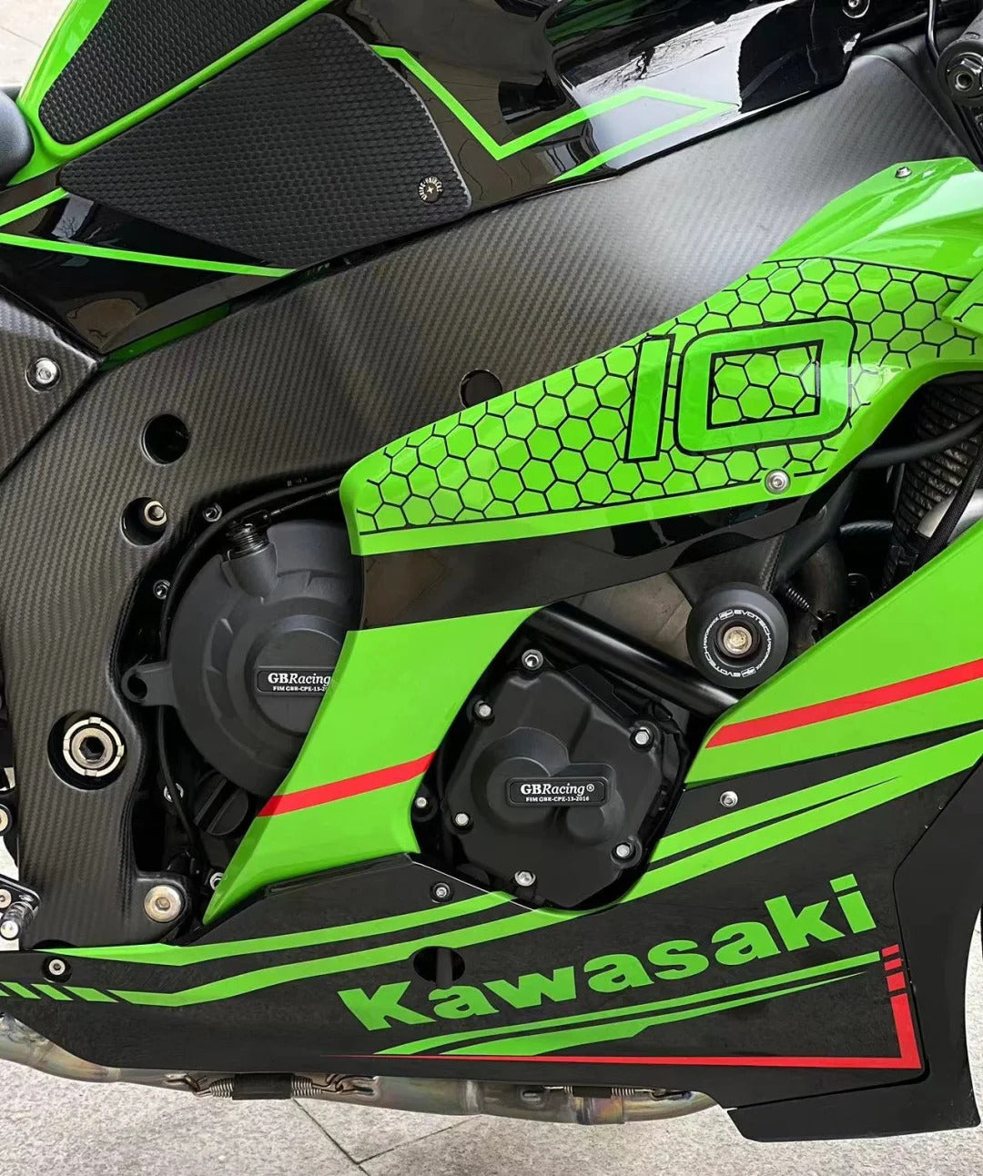 2021-2024 Kawasaki ZX-10R ZX-10RR Injection Fairing Kit Bodywork ABS