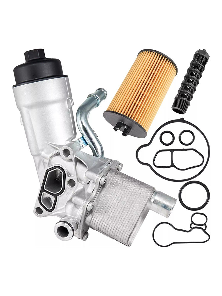 Oil Filter Housing Oil Cooler For Chevy Cruze Sonic Trax Buick Encore 1.4L
