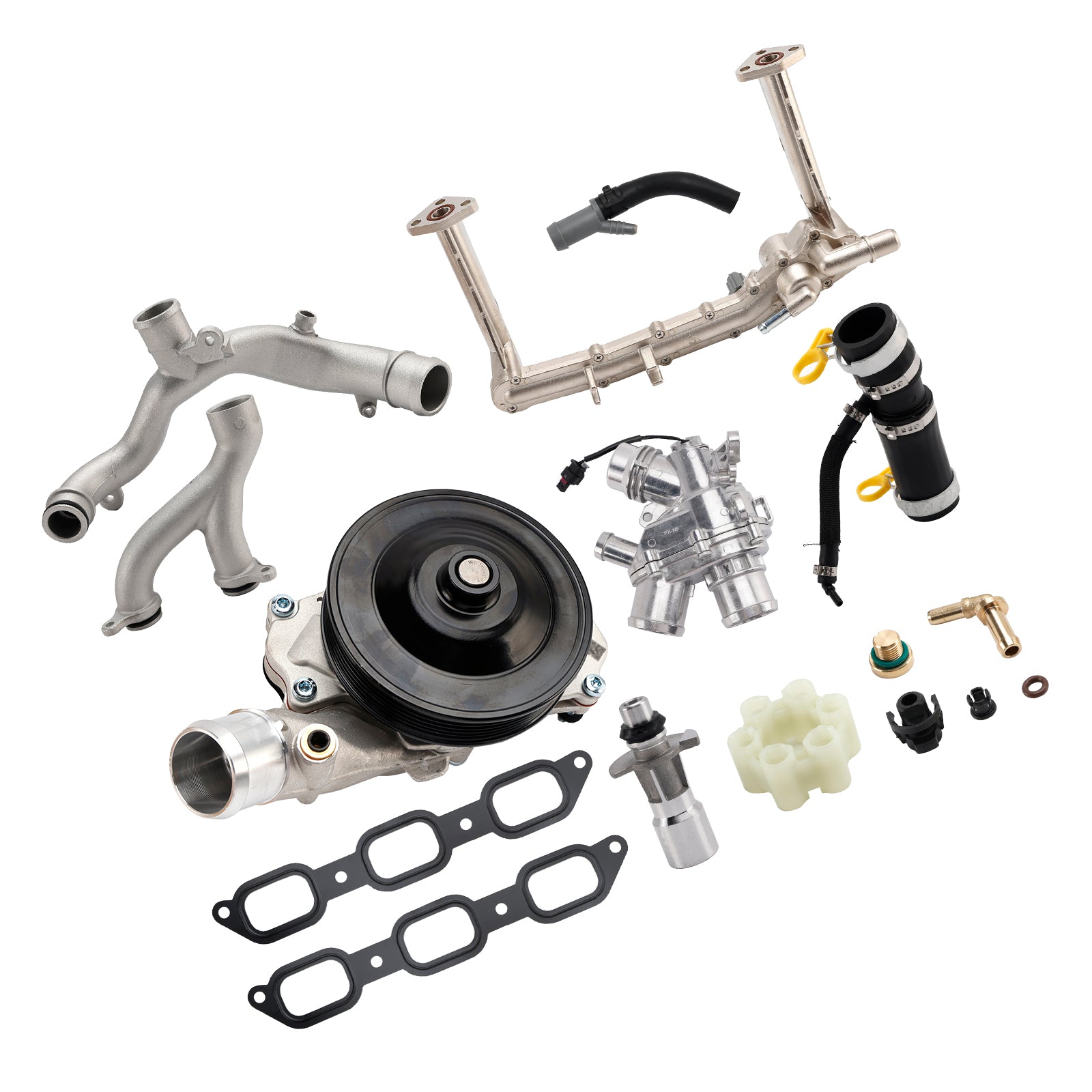 2013-2019 For Jaguar XJ 3.0L V6 - Gas Engine Cooling System Kit C2Z21781