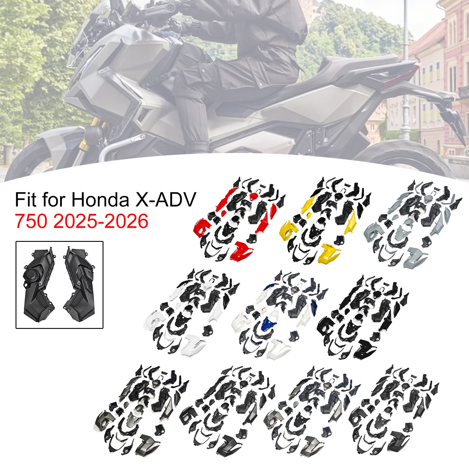 Injection Bodywork Fairing Kit for Honda X-ADV 750 2025-2026